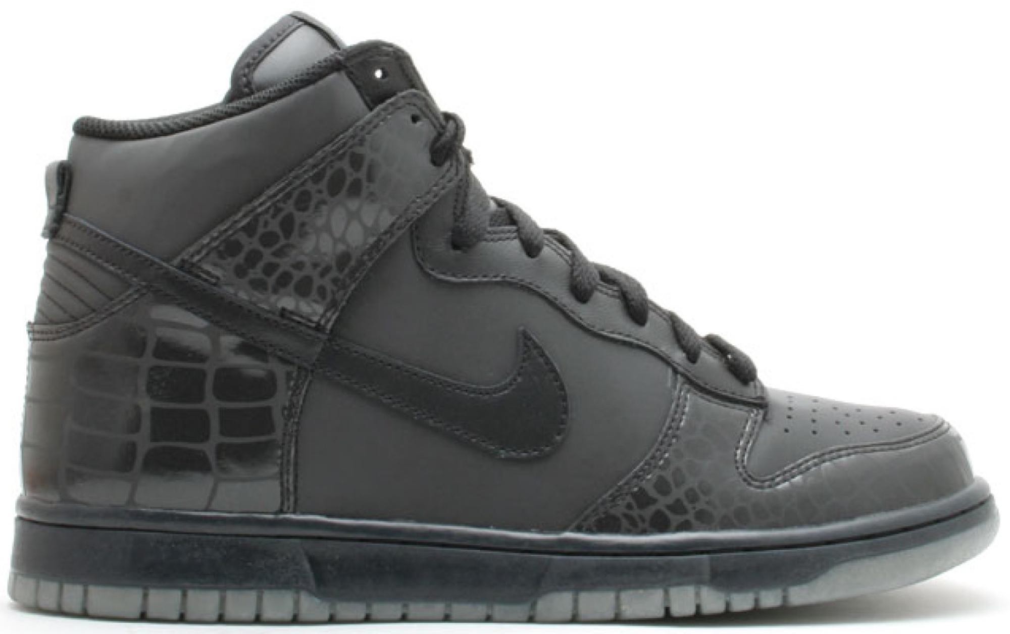 nike sb dunk high reflective
