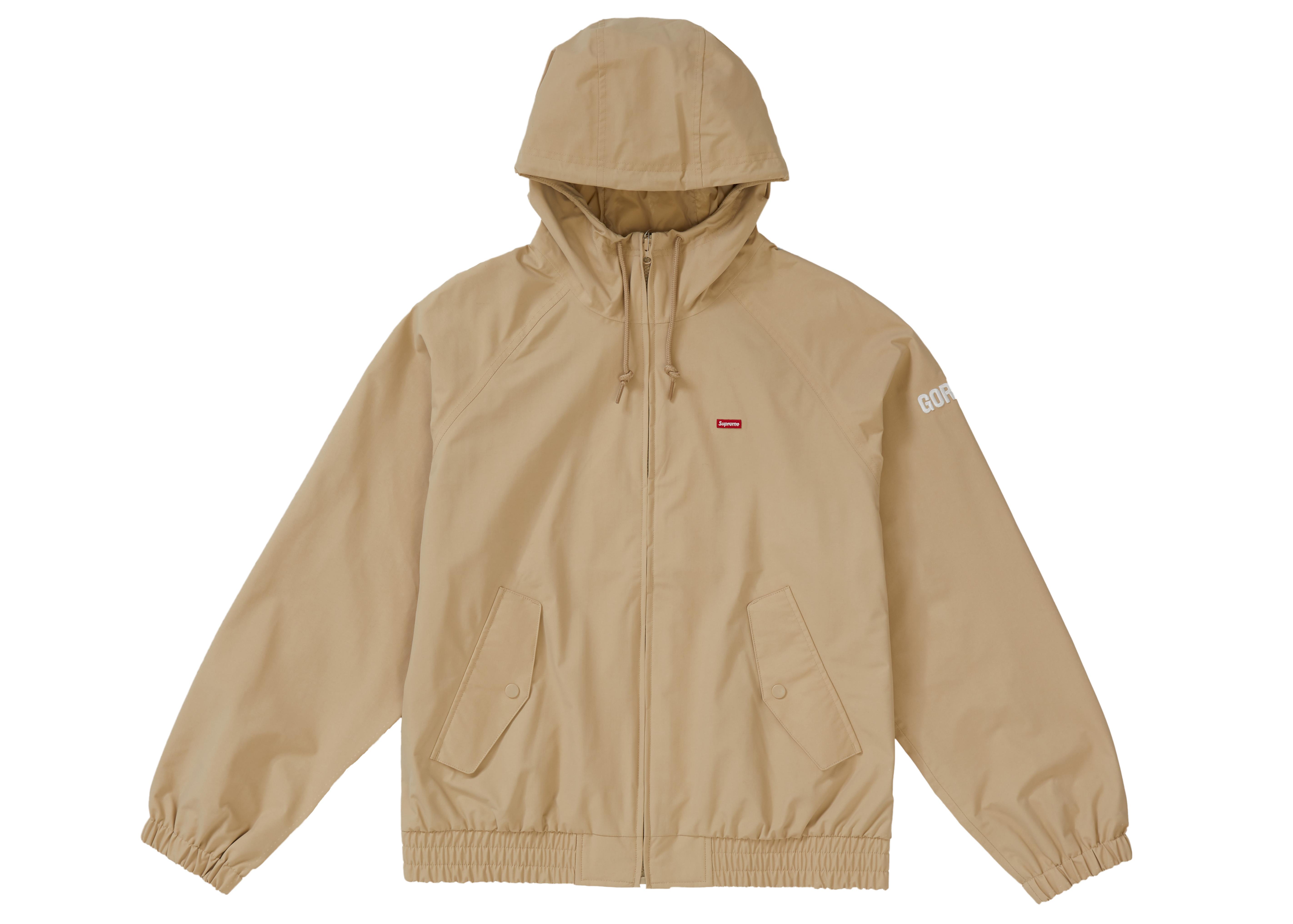 Download Lyst - Supreme Gore-tex Hooded Harrington Jacket Tan in ...