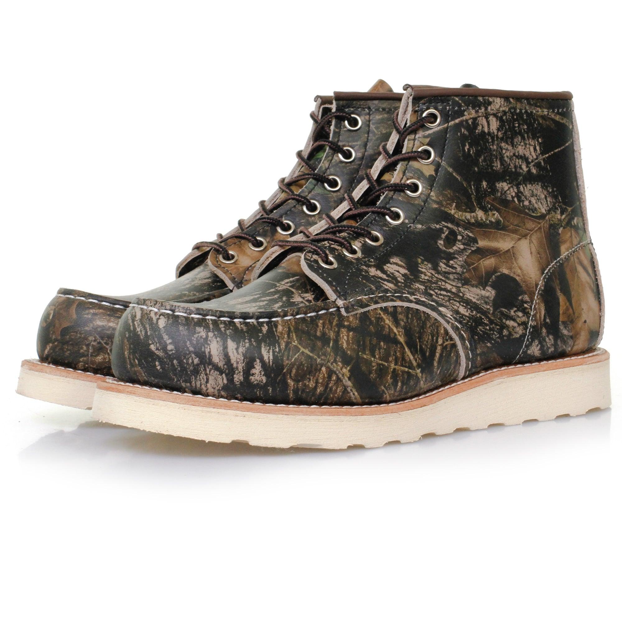 Red wing Moc Toe 8884 Mossy Oak Camo Boots in Multicolor for Men | Lyst