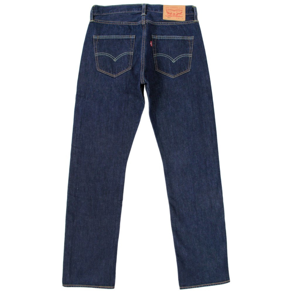 levis 501 one wash dark blue