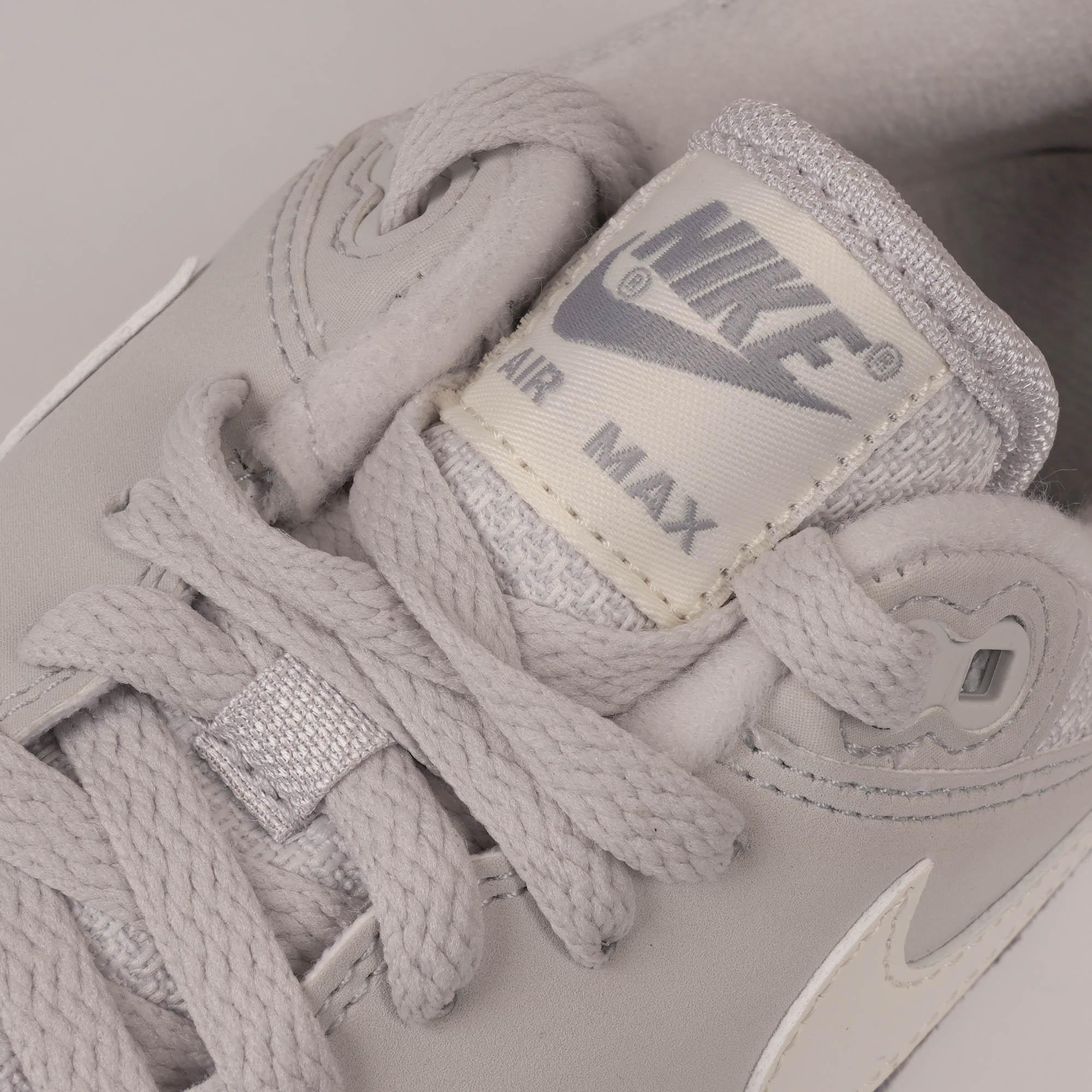 Nike Rubber Air Max 1 Vast Grey, Sail & Wolf Grey in Gray Mens Nike Air Max 1 Vast Grey Sail Wolf Grey Uk Size 9