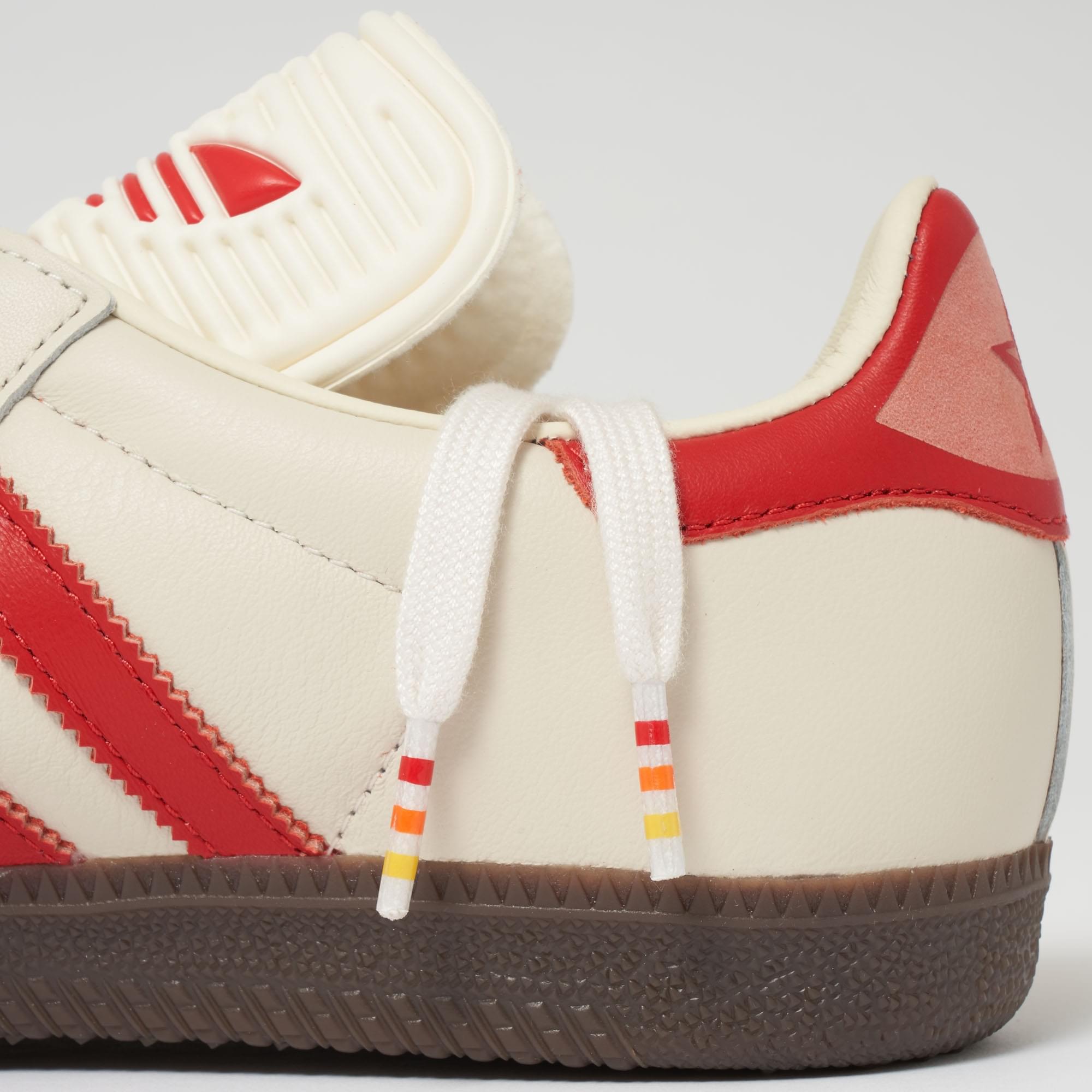 samba white red