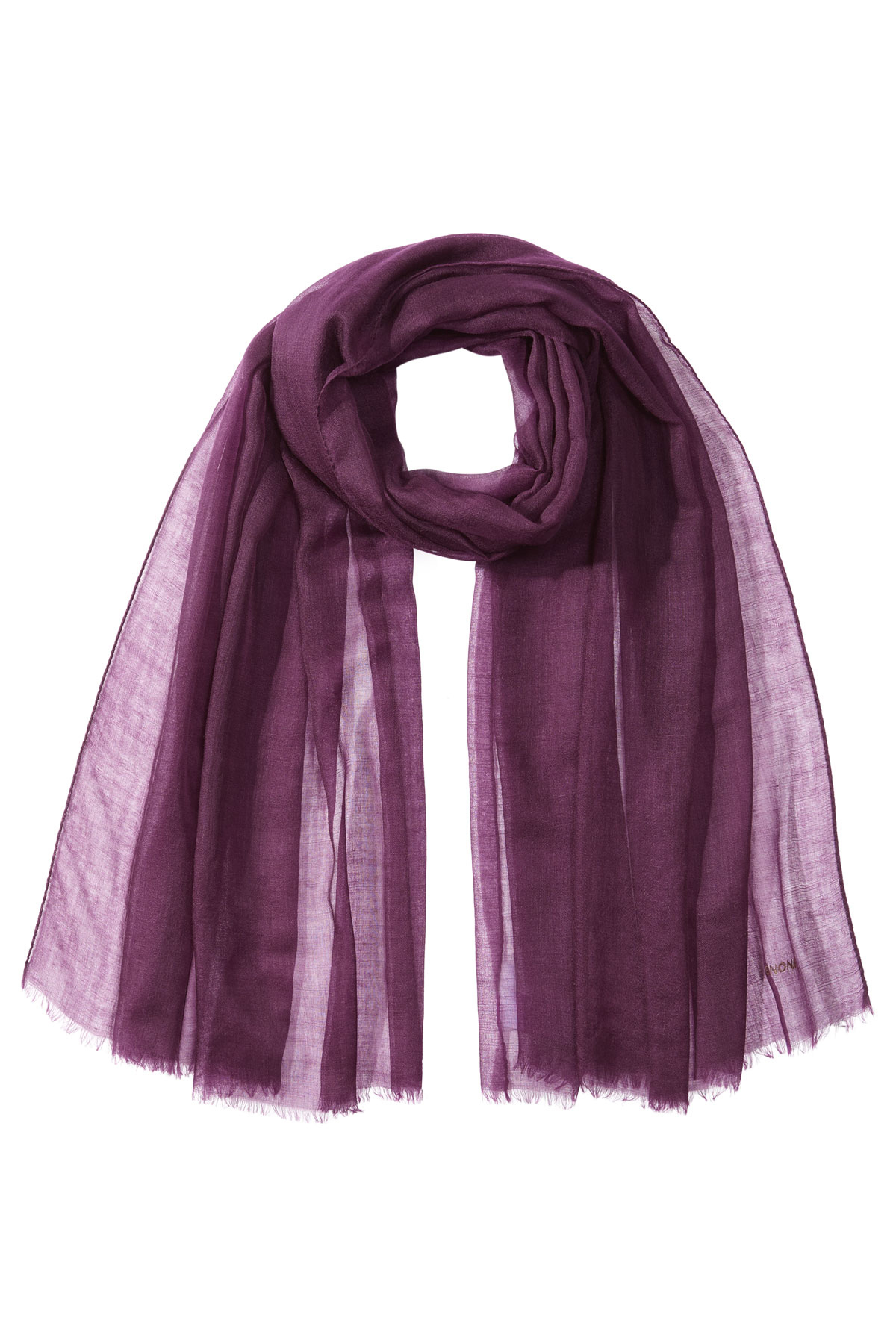 Agnona Cashmere Scarf in Purple - Save 6% | Lyst