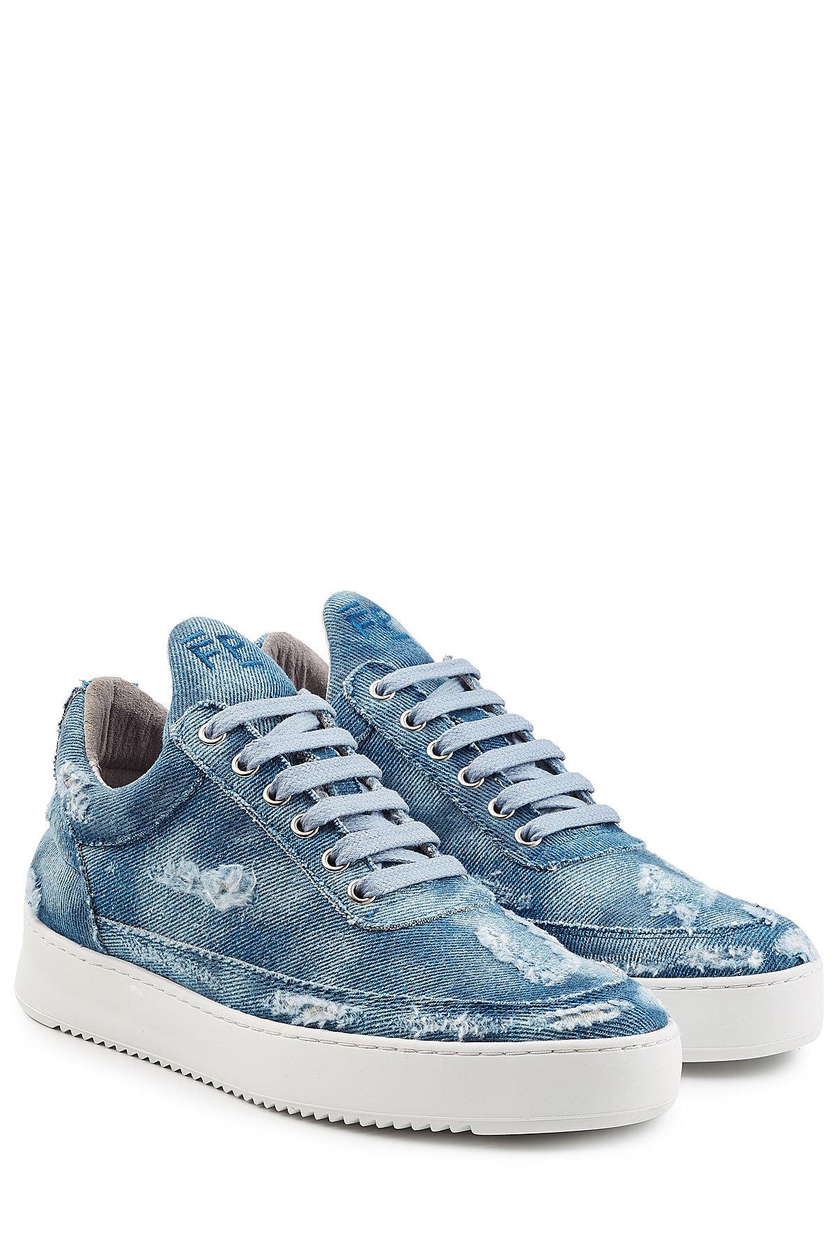 light denim shoes