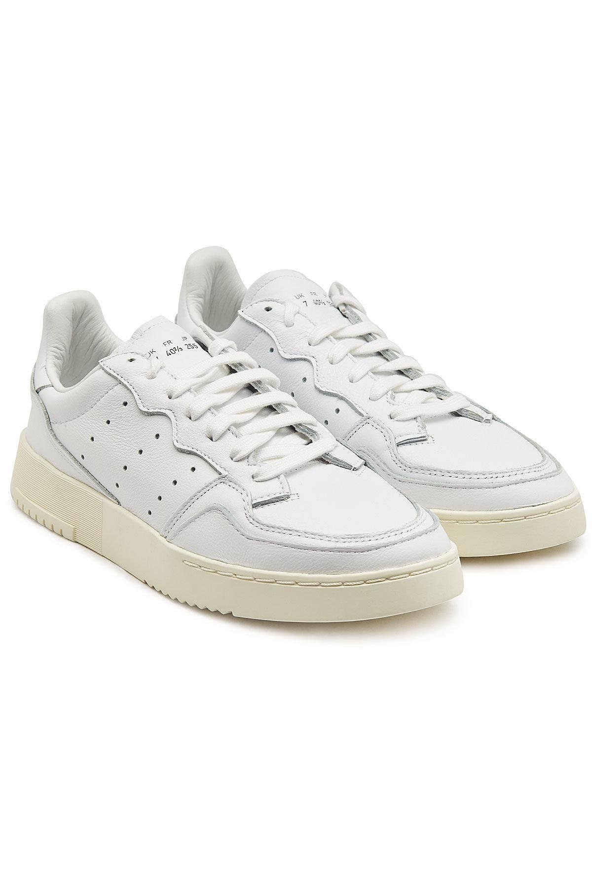 adidas Originals Supercourt Leather Sneakers in White for Men - Lyst