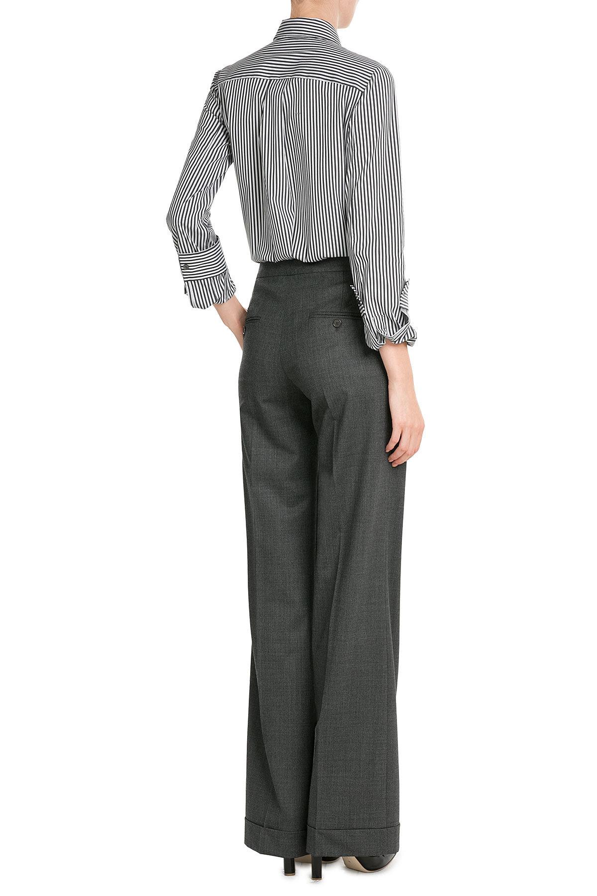 gray wool pants womens