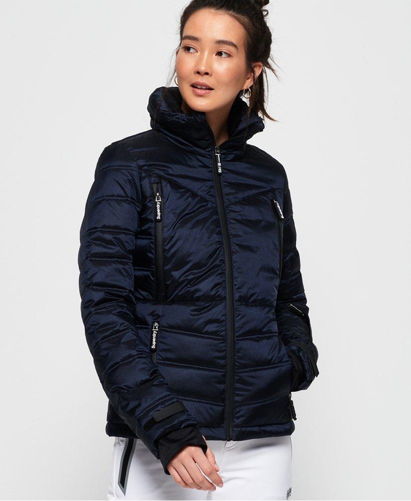 brouel chevron puffer jacket