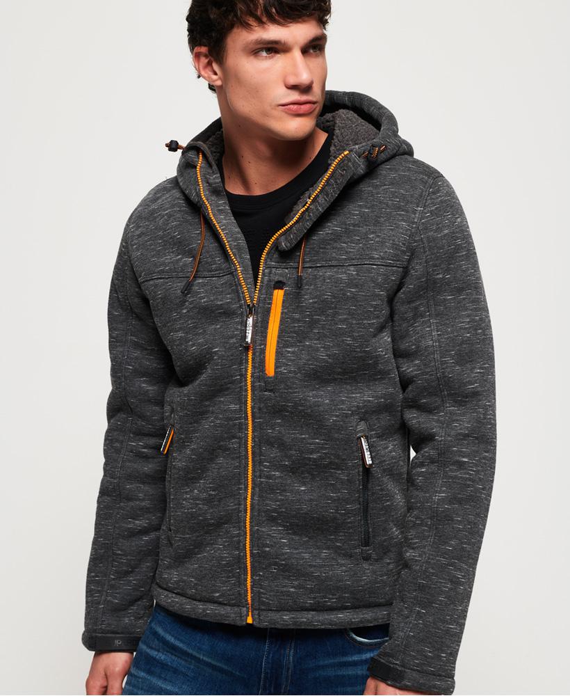 Lyst - Superdry Hooded Winter Sd-windtrekker Jacket in Gray for Men