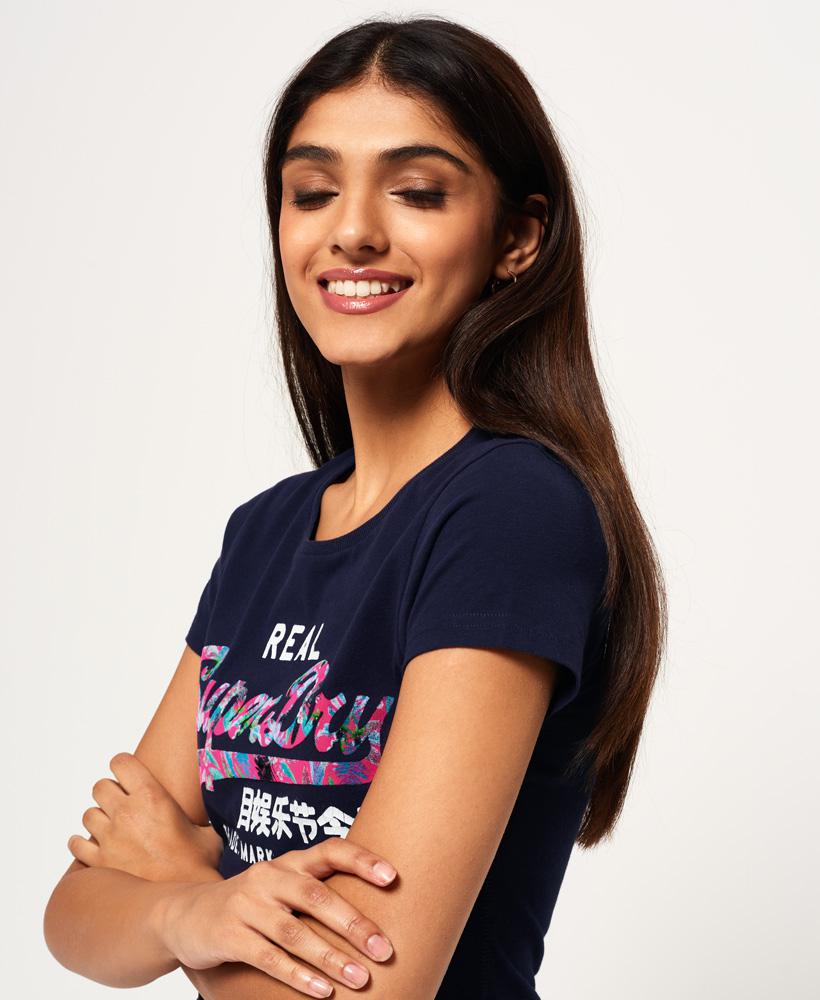 superdry blue tshirt