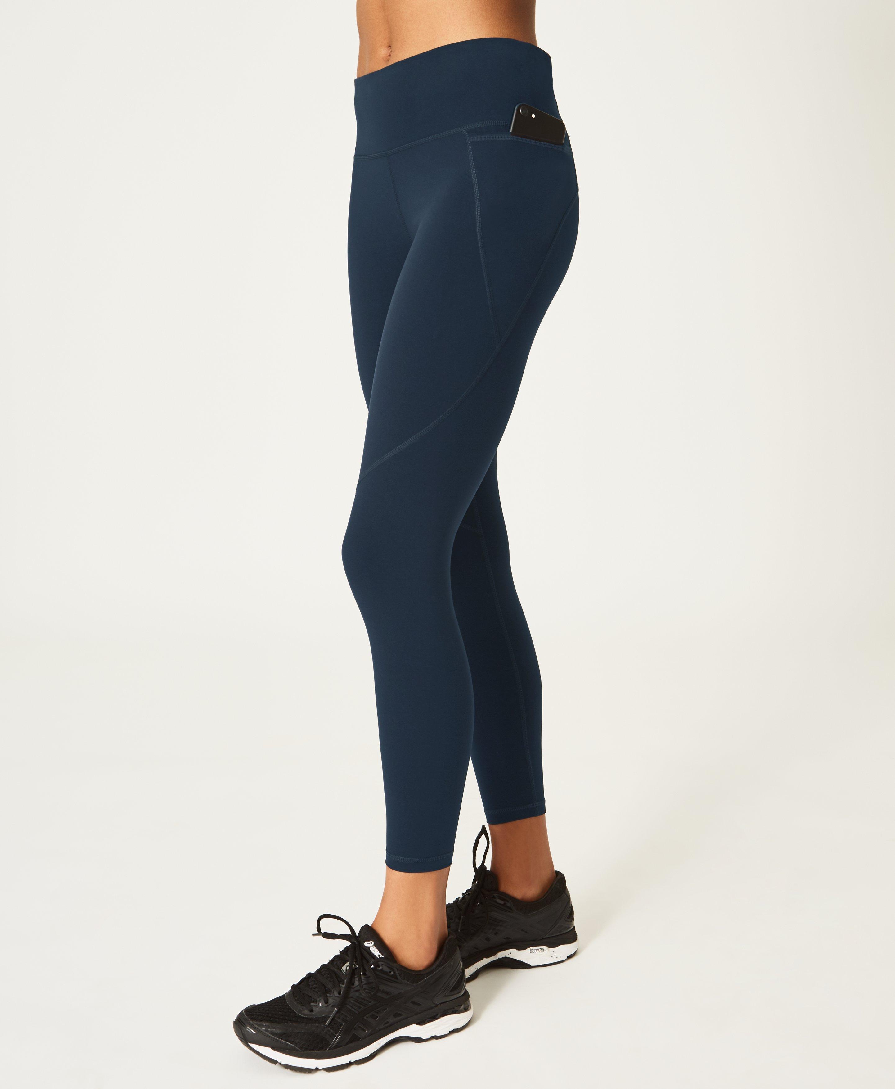 Sweaty Betty Power 7/8 Workout Leggings in Blue Lyst