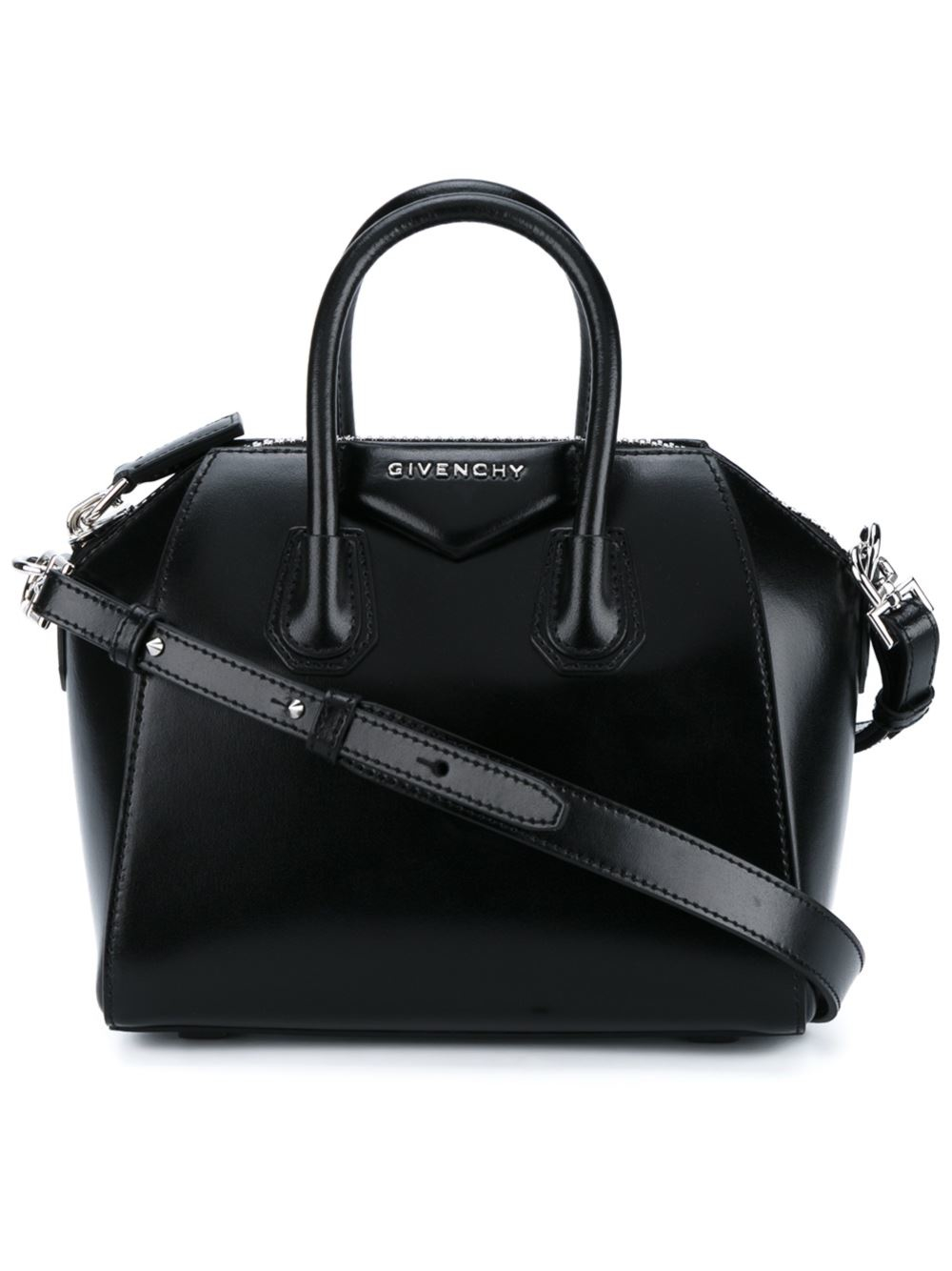 Givenchy Mini Antigona Handbag in Black - Save 3% | Lyst
