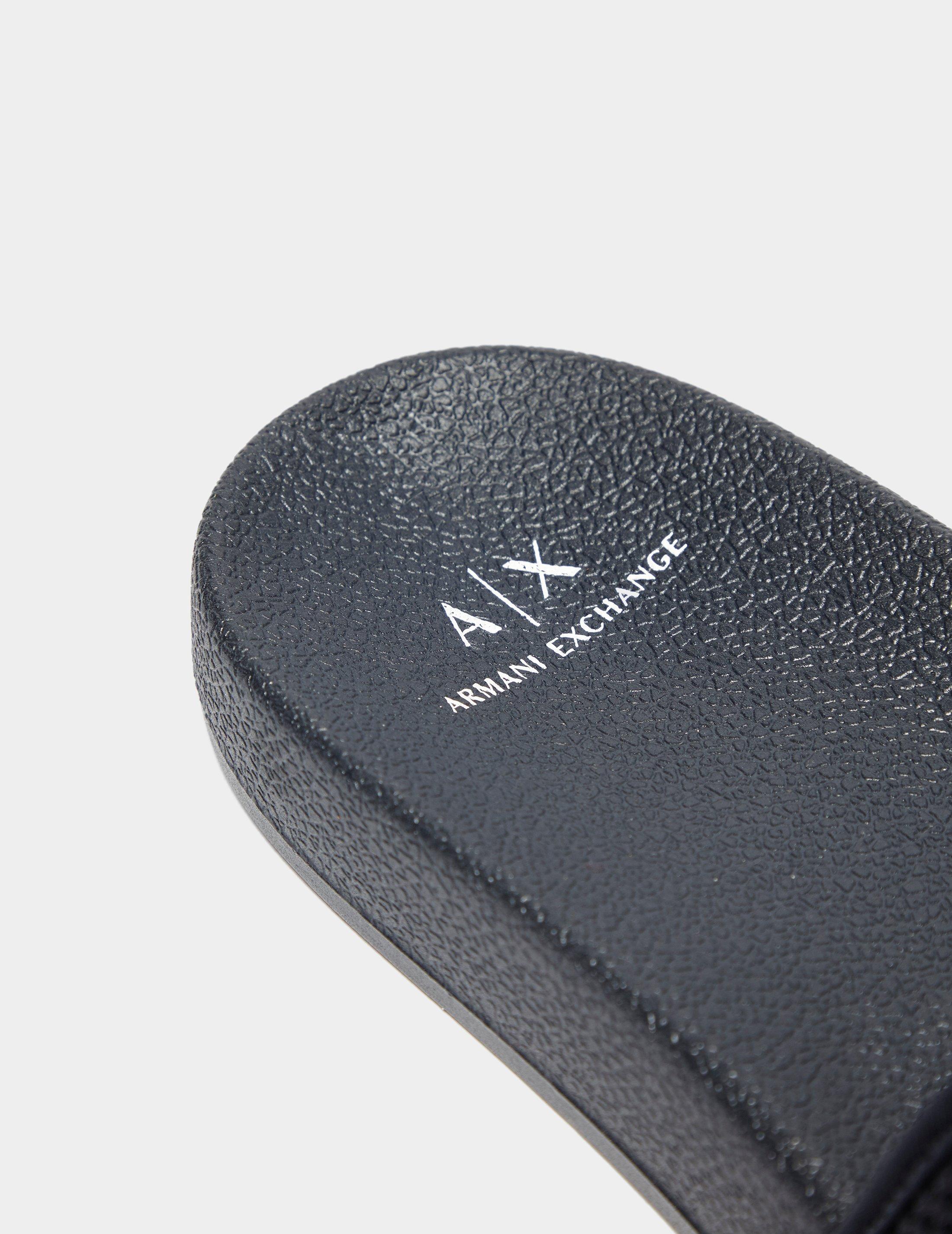 armani exchange slides