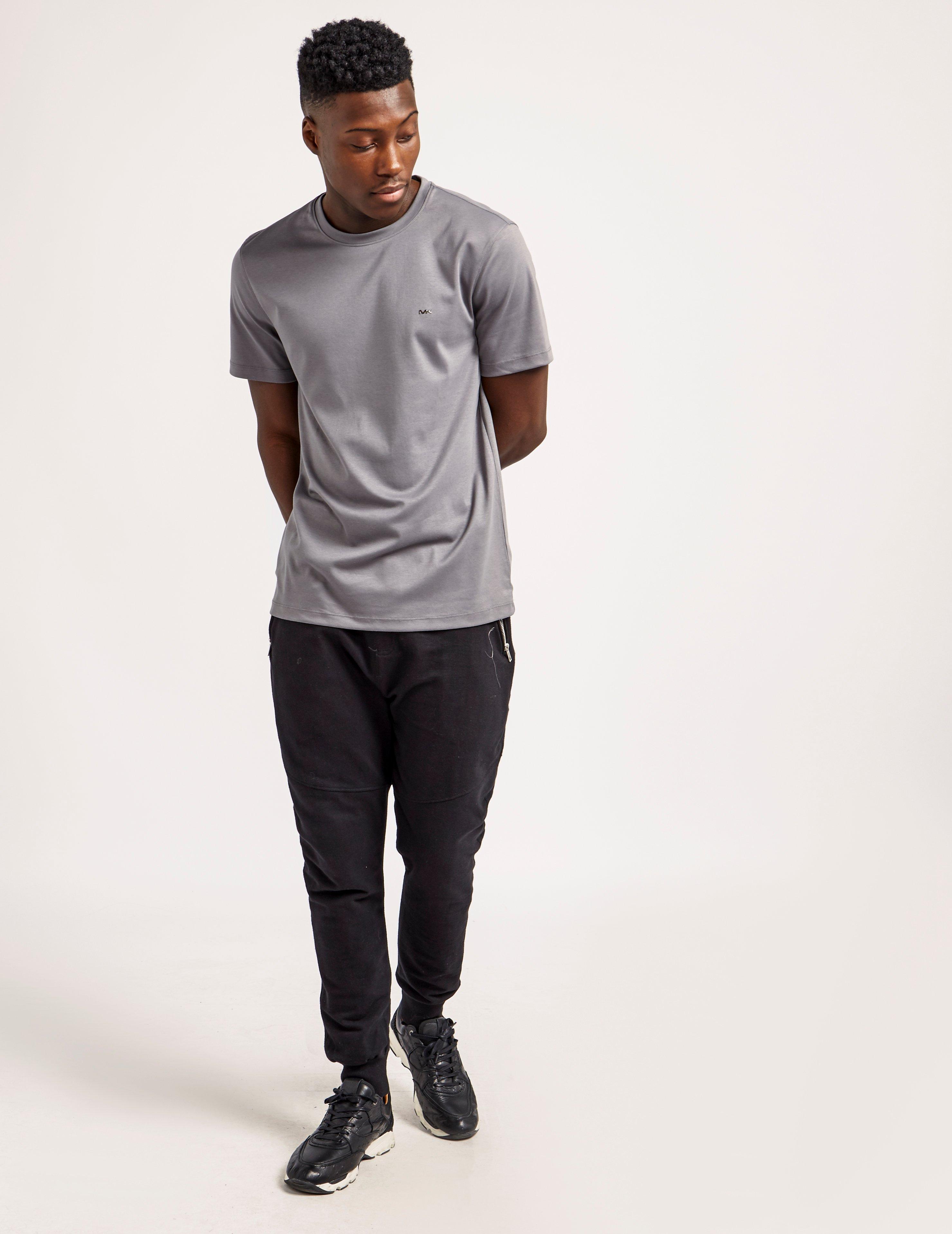 Lyst - Michael Kors Short Sleeve Sleek T-shirt in Gray for Men
