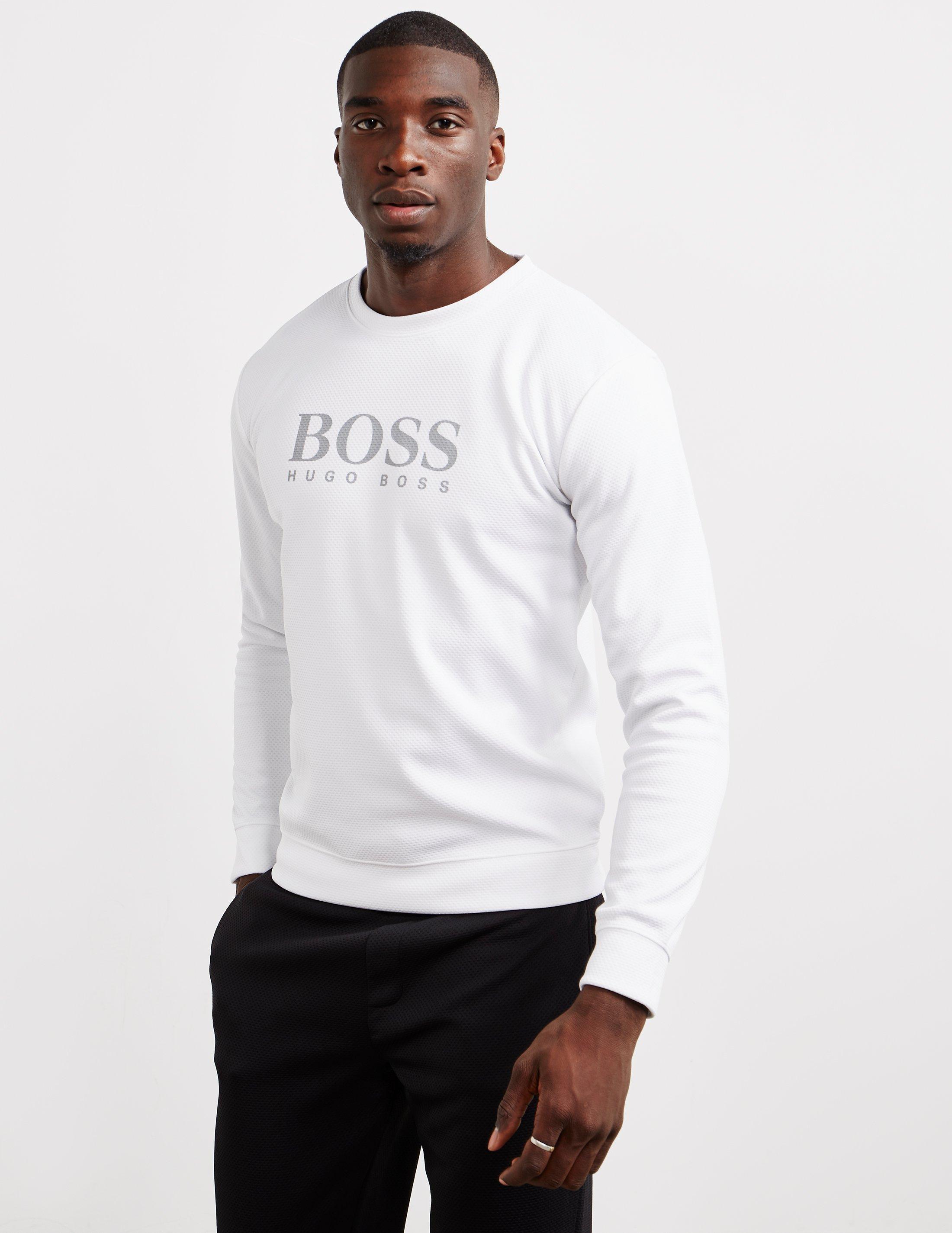 Hugo Boss Mens Skaz Sweatshirt Sweatshirts 94/% Cotton 4/% Polyamide