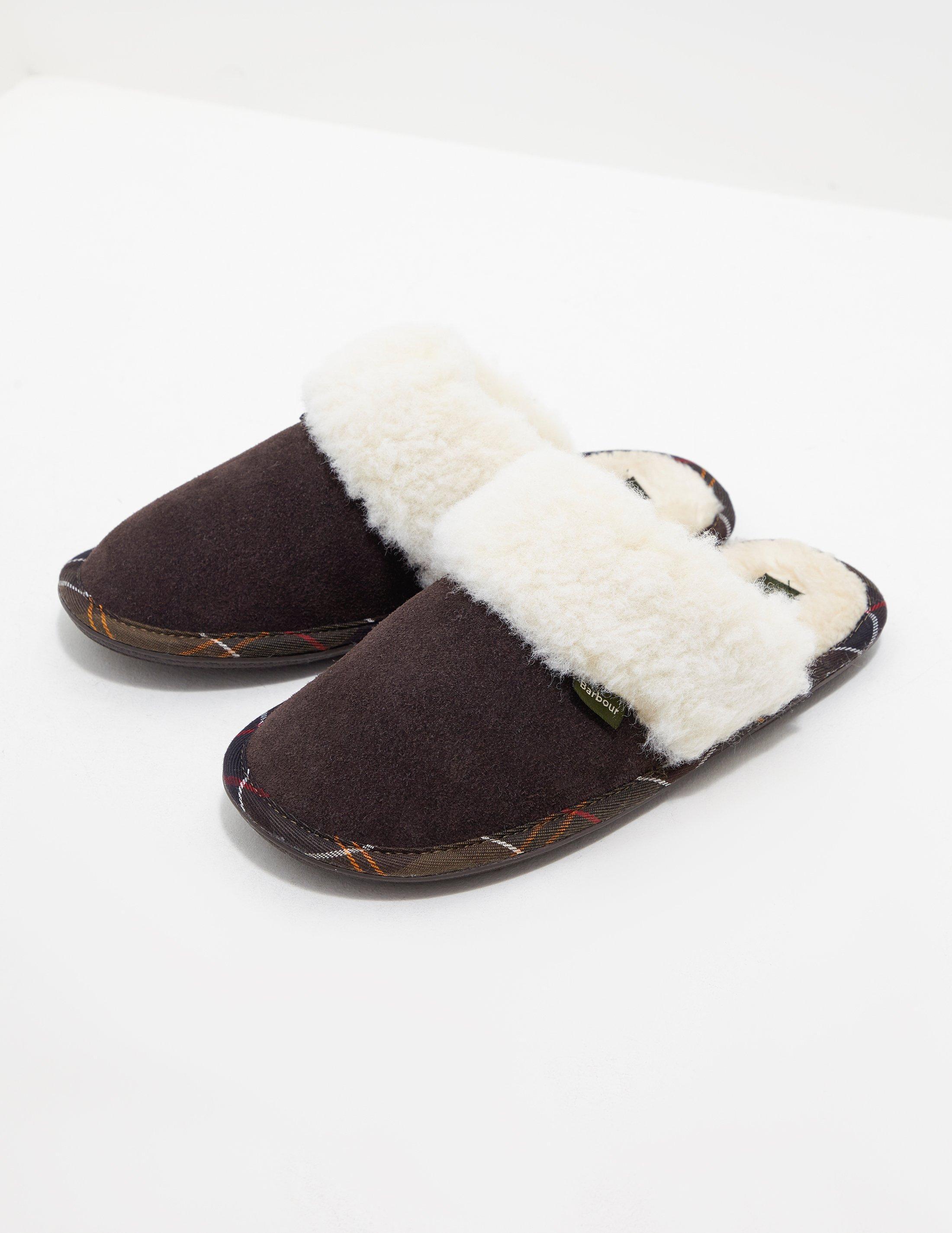 barbour mule slippers