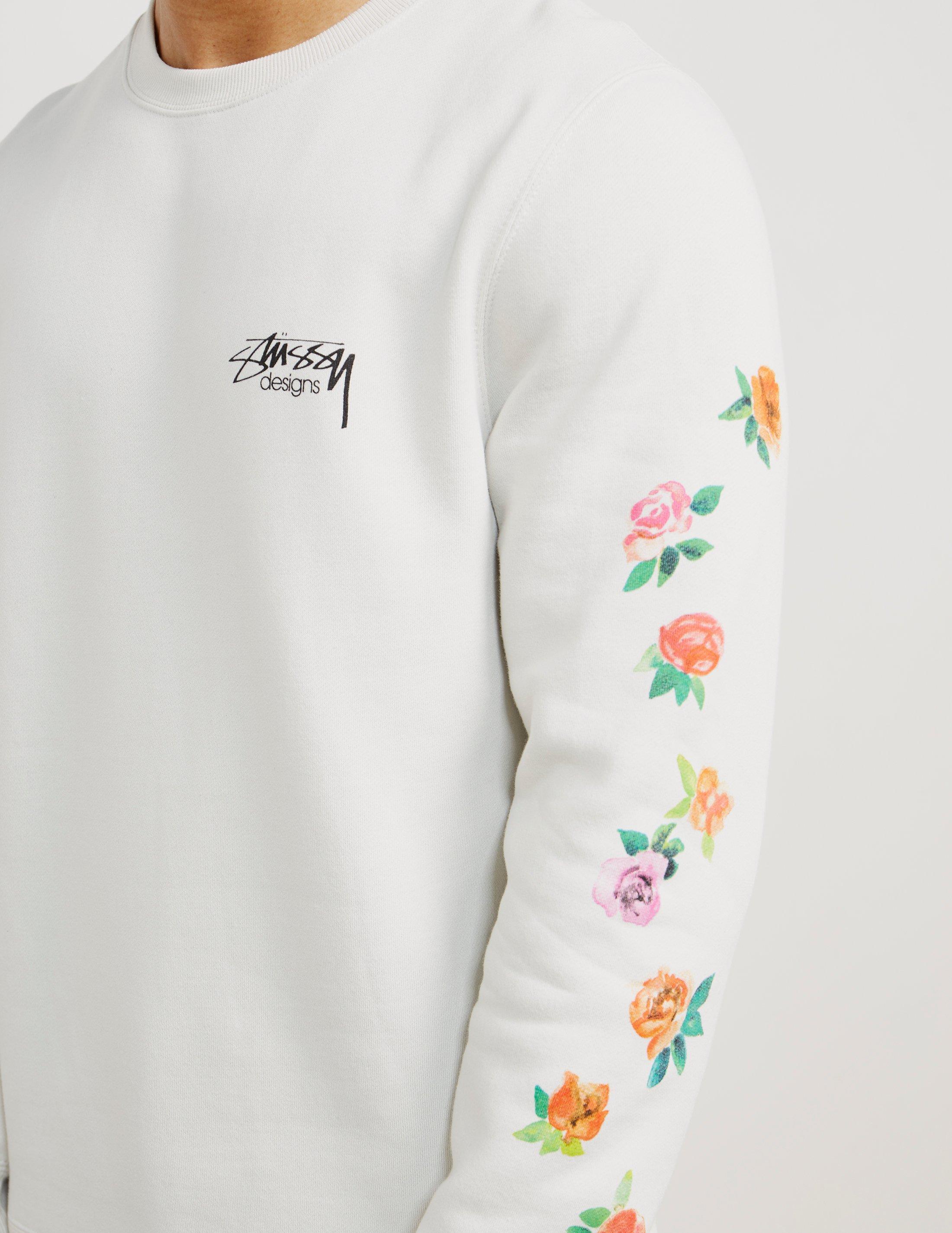 stussy rose tshirt