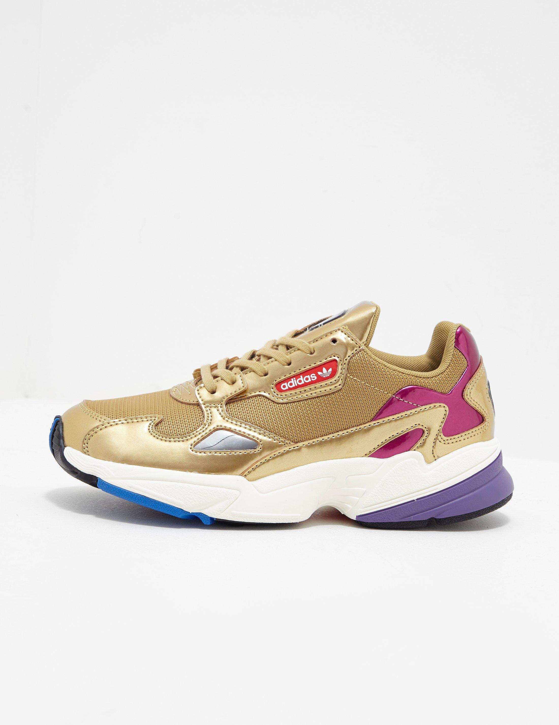 adidas falcon women's gold