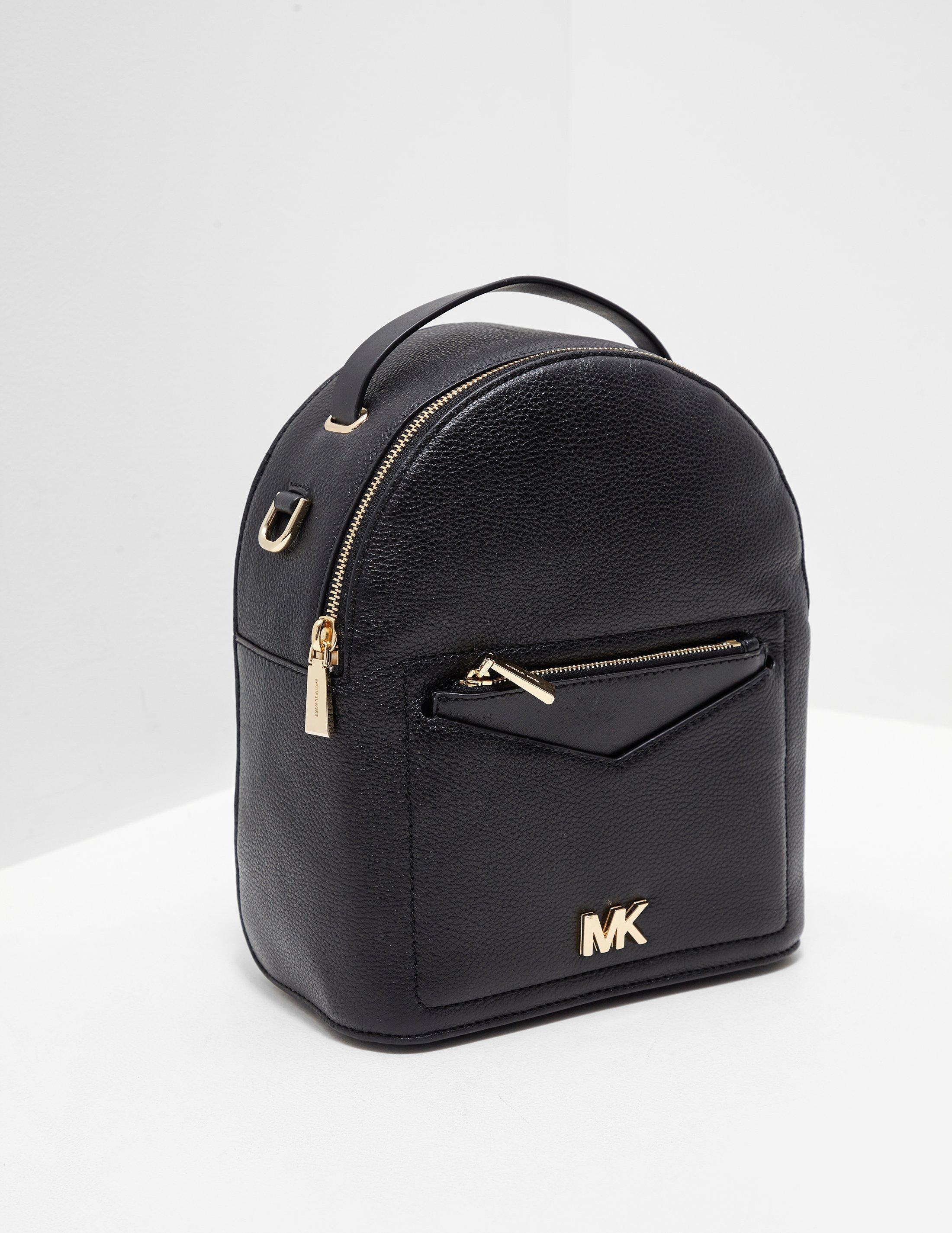 Michael Kors Leather Jessa Backpack Black Lyst