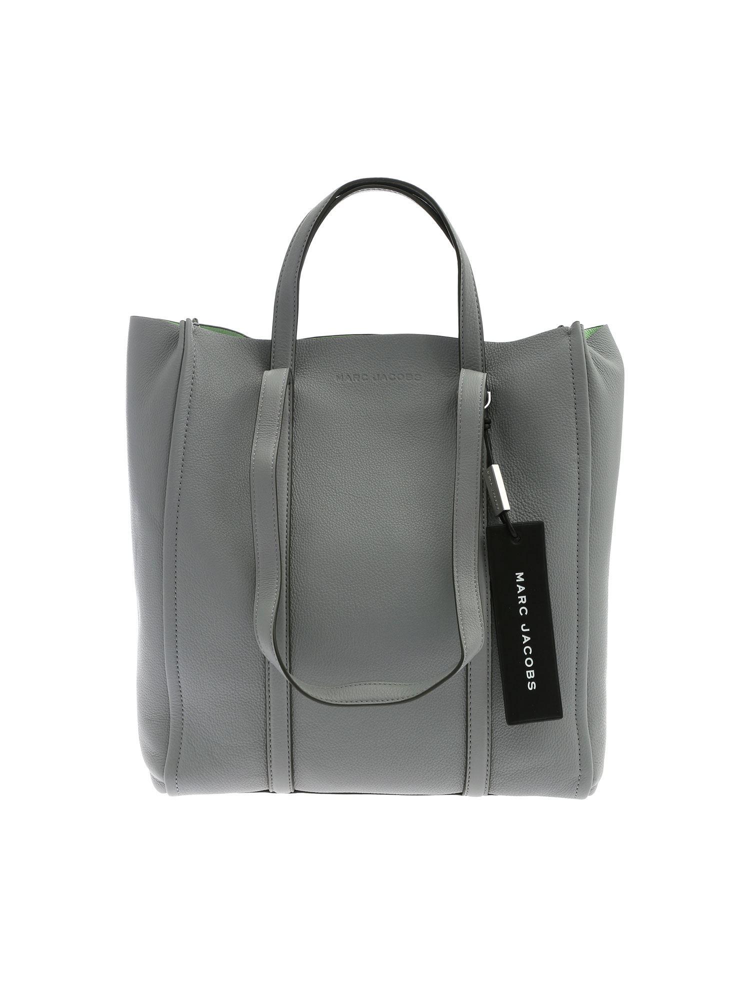 Marc Jacobs Tag Tote Large Shoulder Bag In Grey in Gray - Lyst