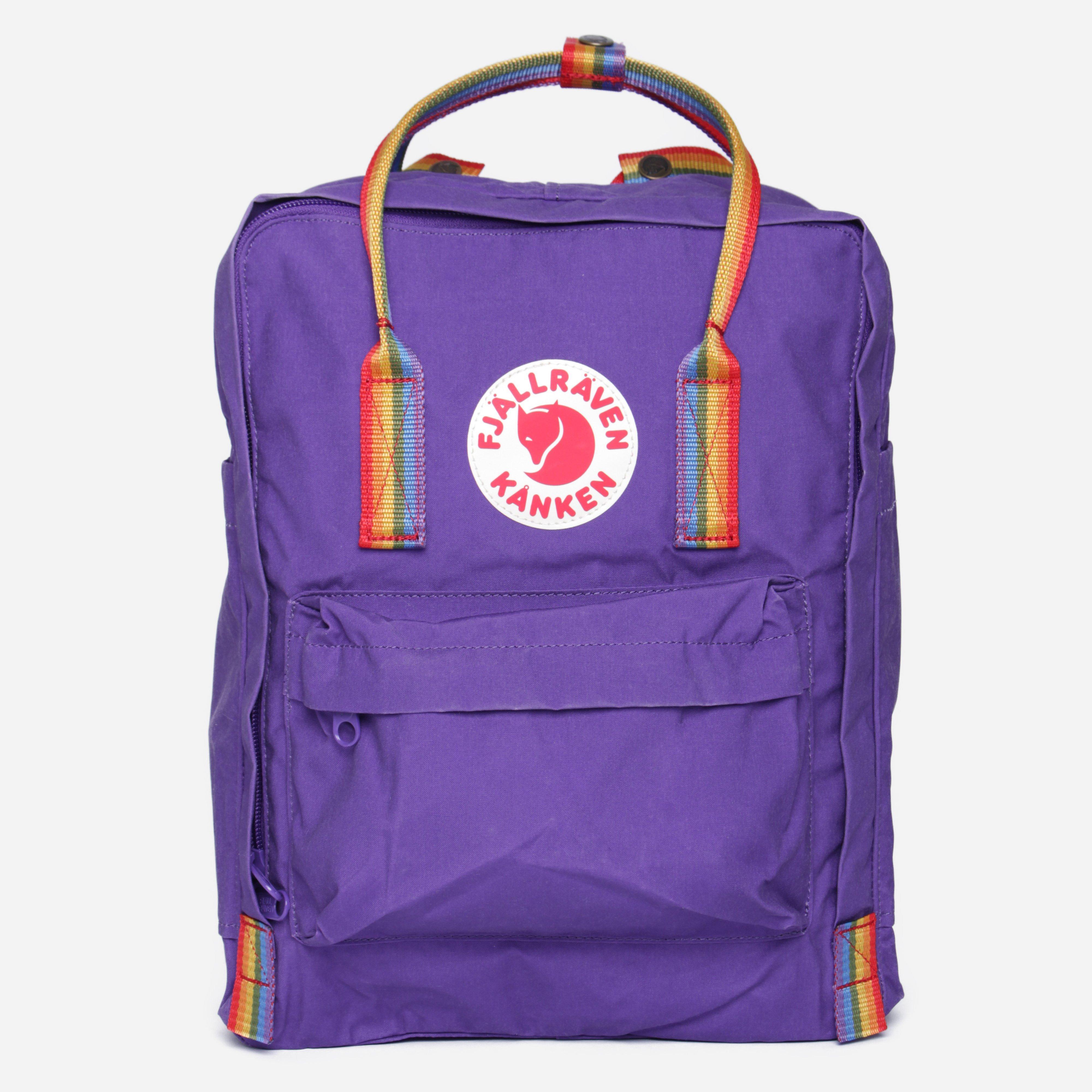 Lyst - Fjallraven Kanken Rainbow Backpack in Purple for Men