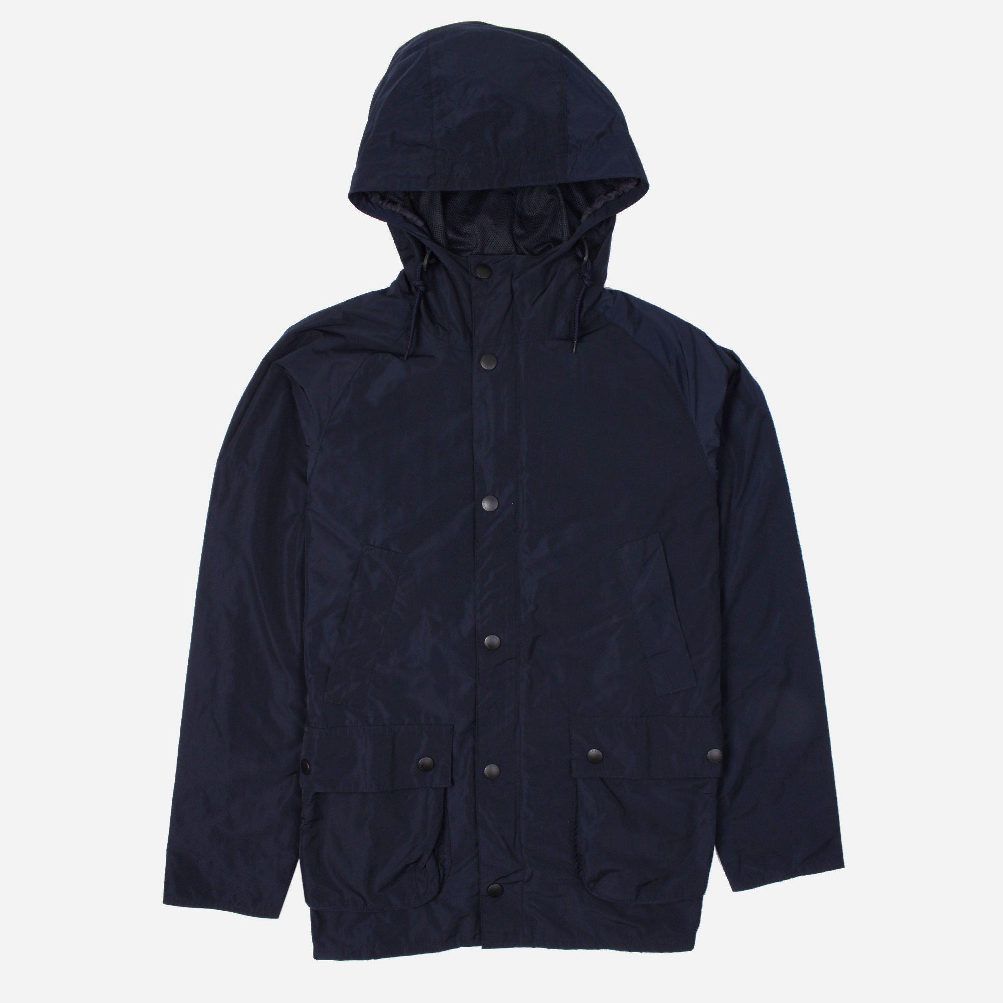 Barbour Synthetic Hooded Bedale Jacket in Navy (Blue) for Men - Lyst