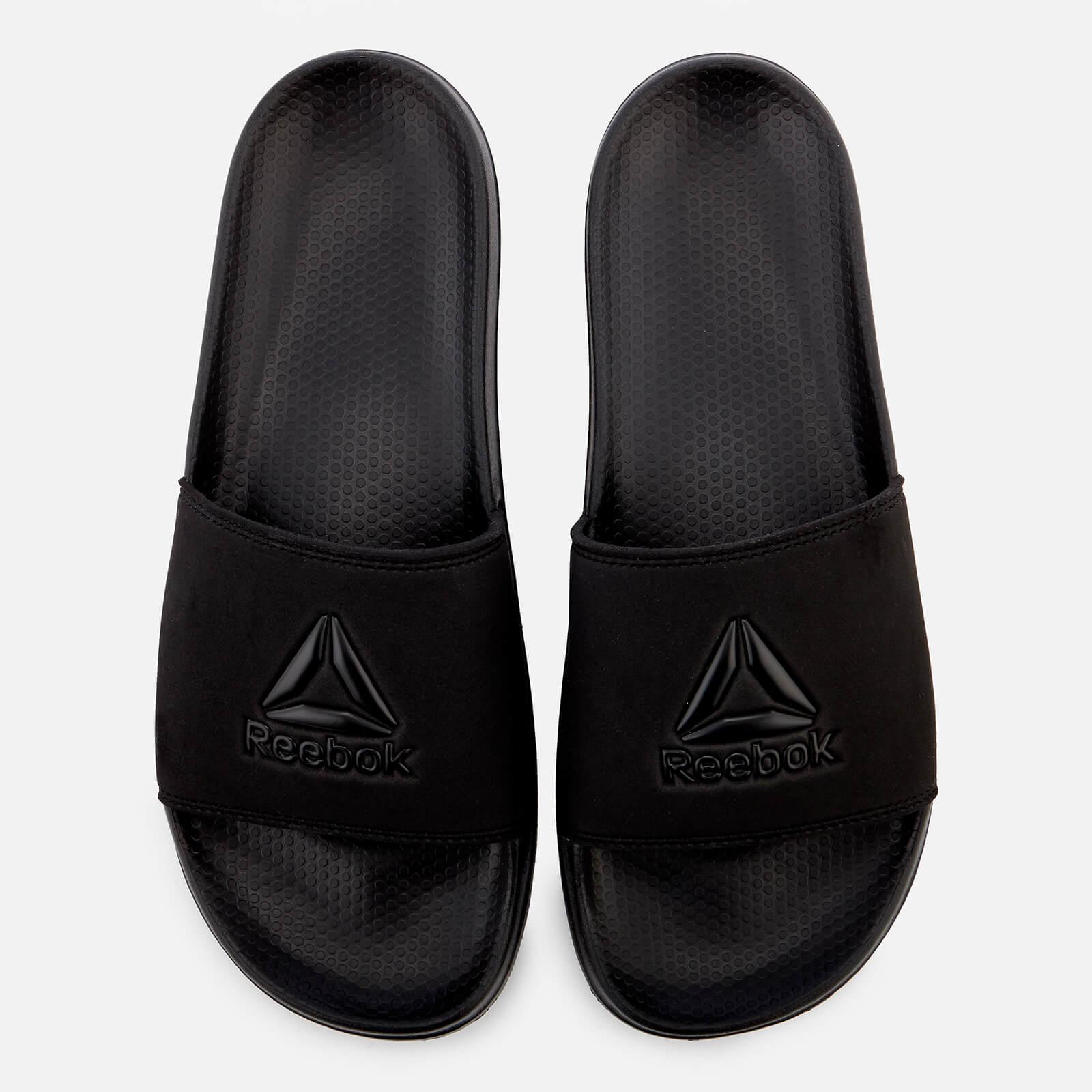 reebok slip on sandals