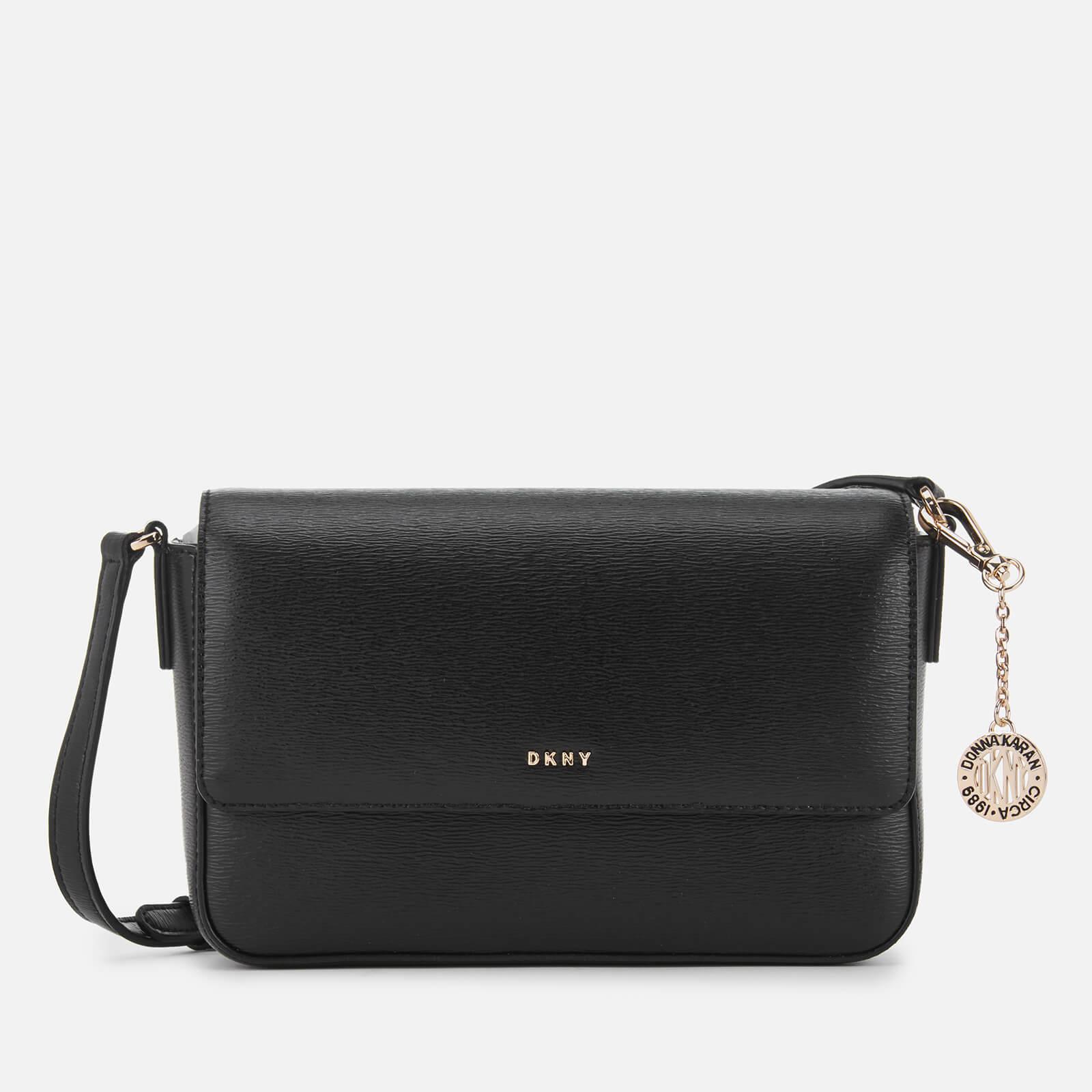 DKNY Bryant Medium Flap Cross Body Bag Sutton in Black Lyst