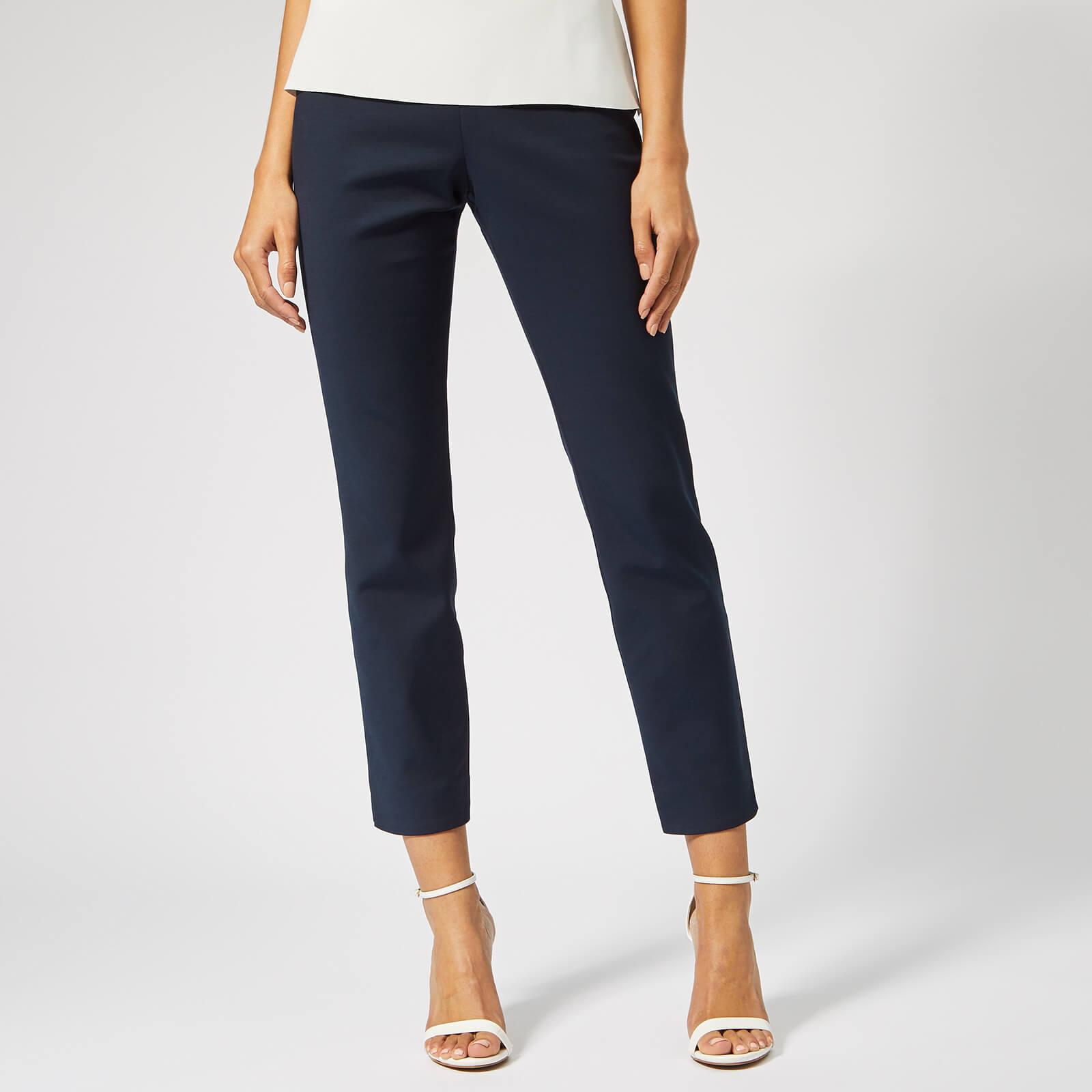 Ted Baker Zamelit Side Zip Skinny Trousers in Blue - Lyst