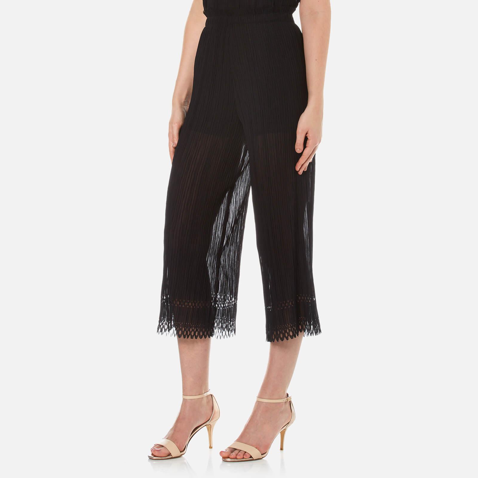Lyst - Bec & Bridge Women's Lattice Shadow Pants in Black