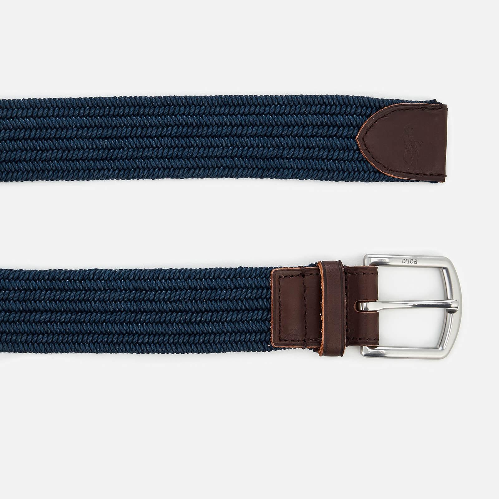 Polo Ralph Lauren Braided Fabric Stretch Belt in Blue for Men - Lyst