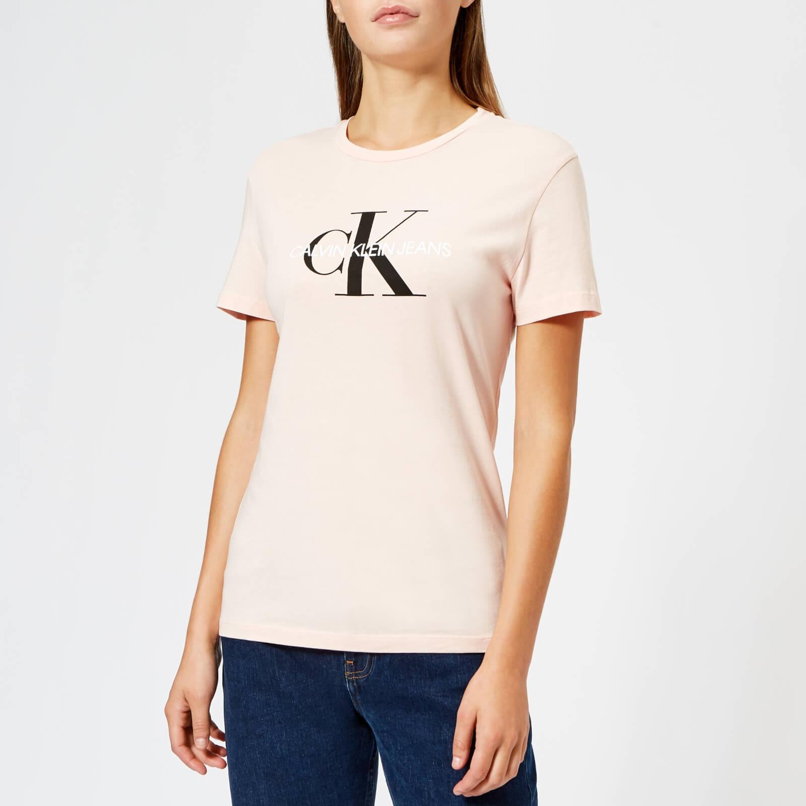 Calvin Klein Monogram Logo Regular Fit T-shirt - Lyst