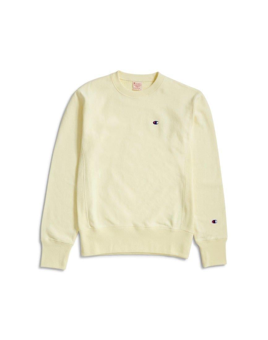 champion sweatshirt yellow