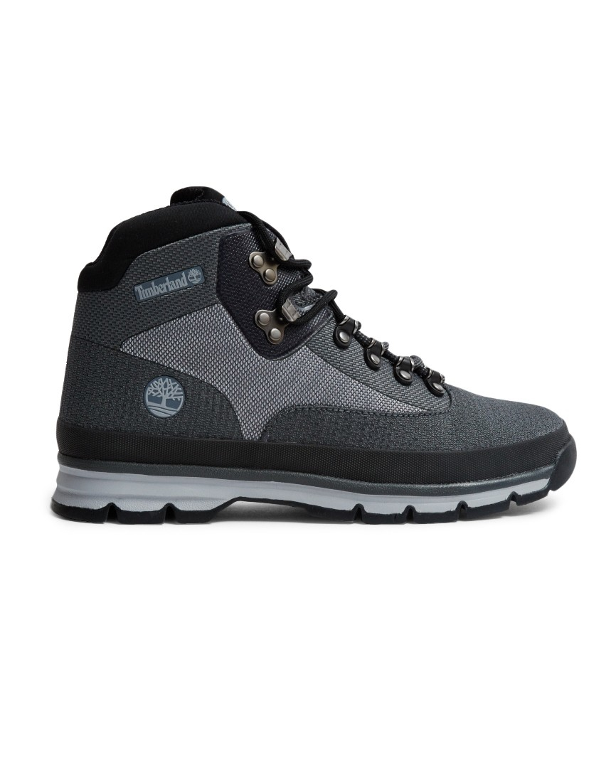 Timberland Euro Hiker Mid Jaquard Grey in Gray for Men | Lyst