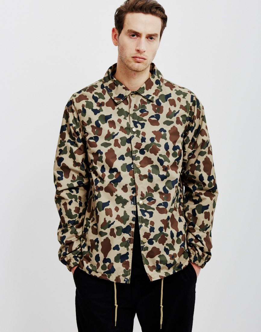 dickies torrance jacket duck camo in green for lyst dickies torrance jacket duck camo in green for lyst
