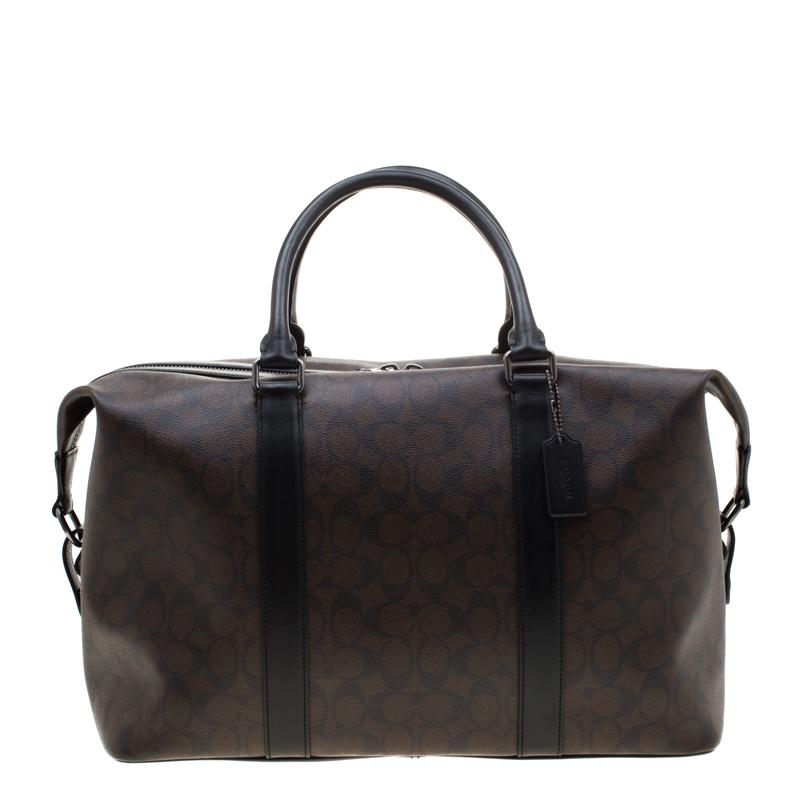 coach men's metropolitan duffle 52