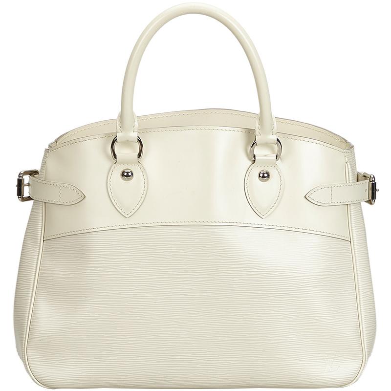 Louis Vuitton Epi Passy Pm Everyday Bag in White - Lyst