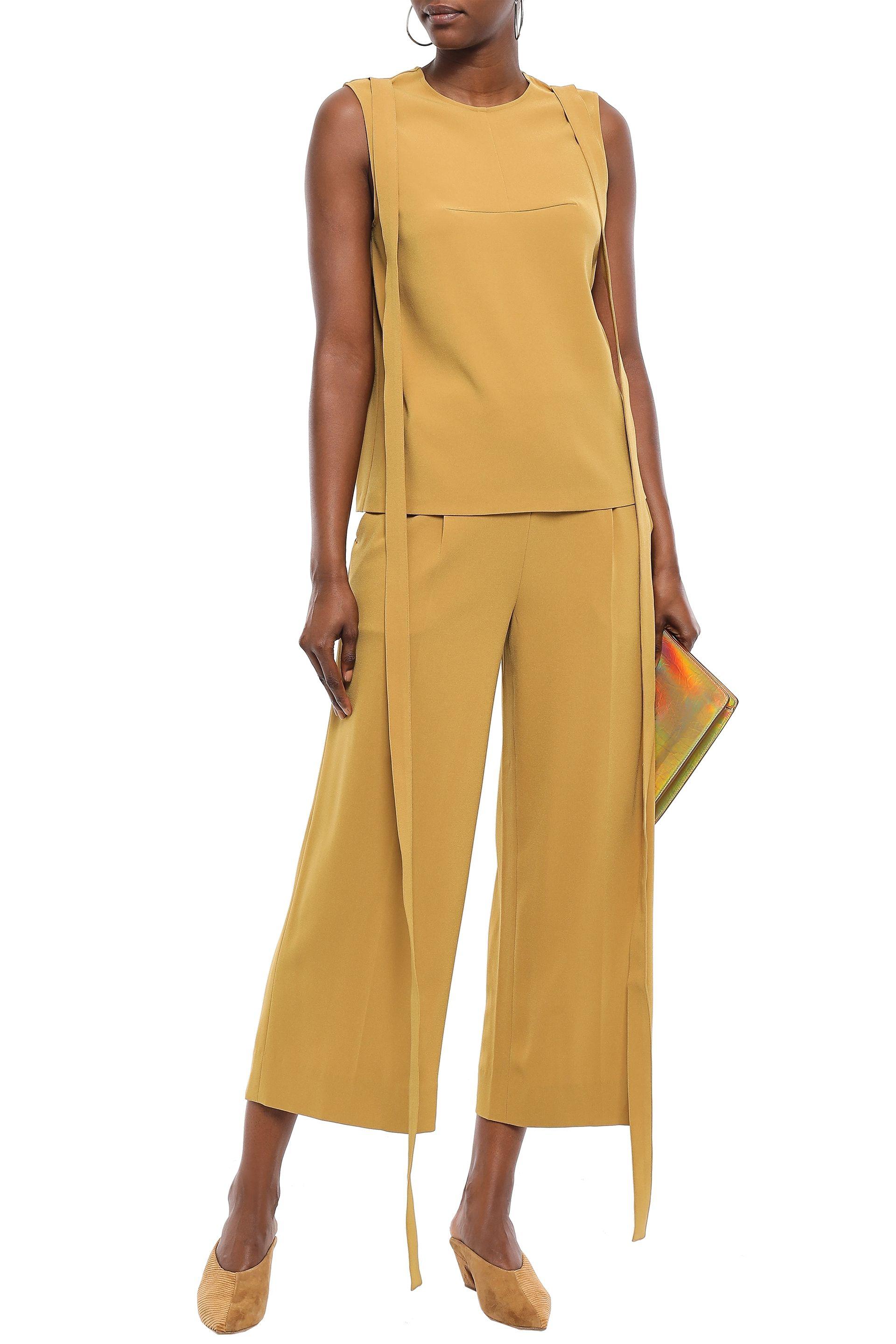 mustard yellow pants womens