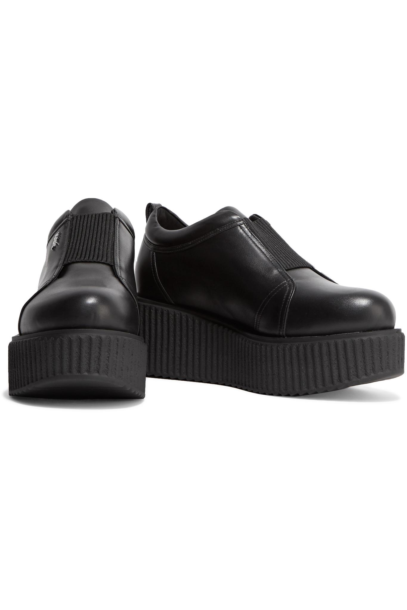 karl lagerfeld platform trainers