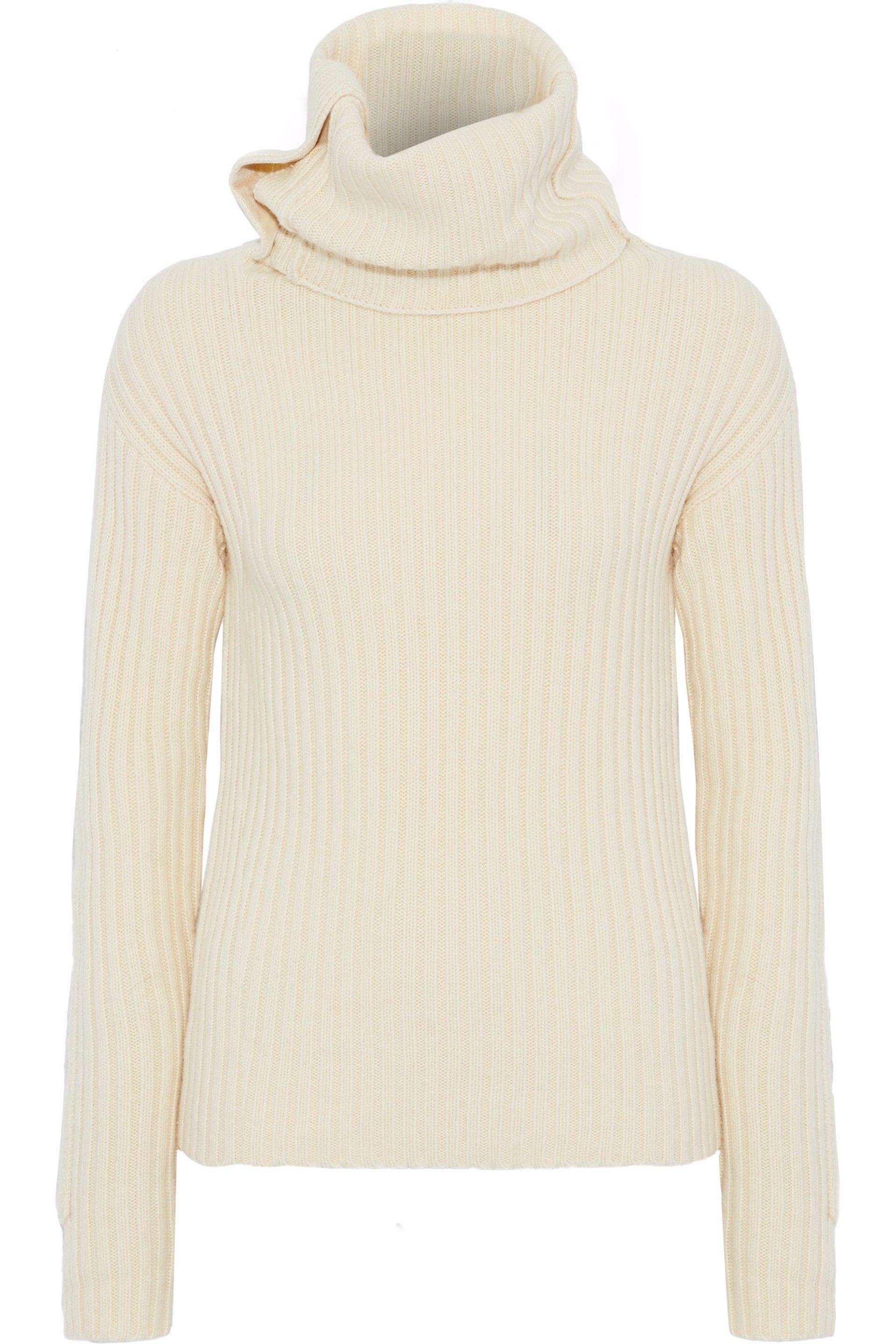 Bleu Turtleneck Joseph Sweater Knit Rib qgZaBwI