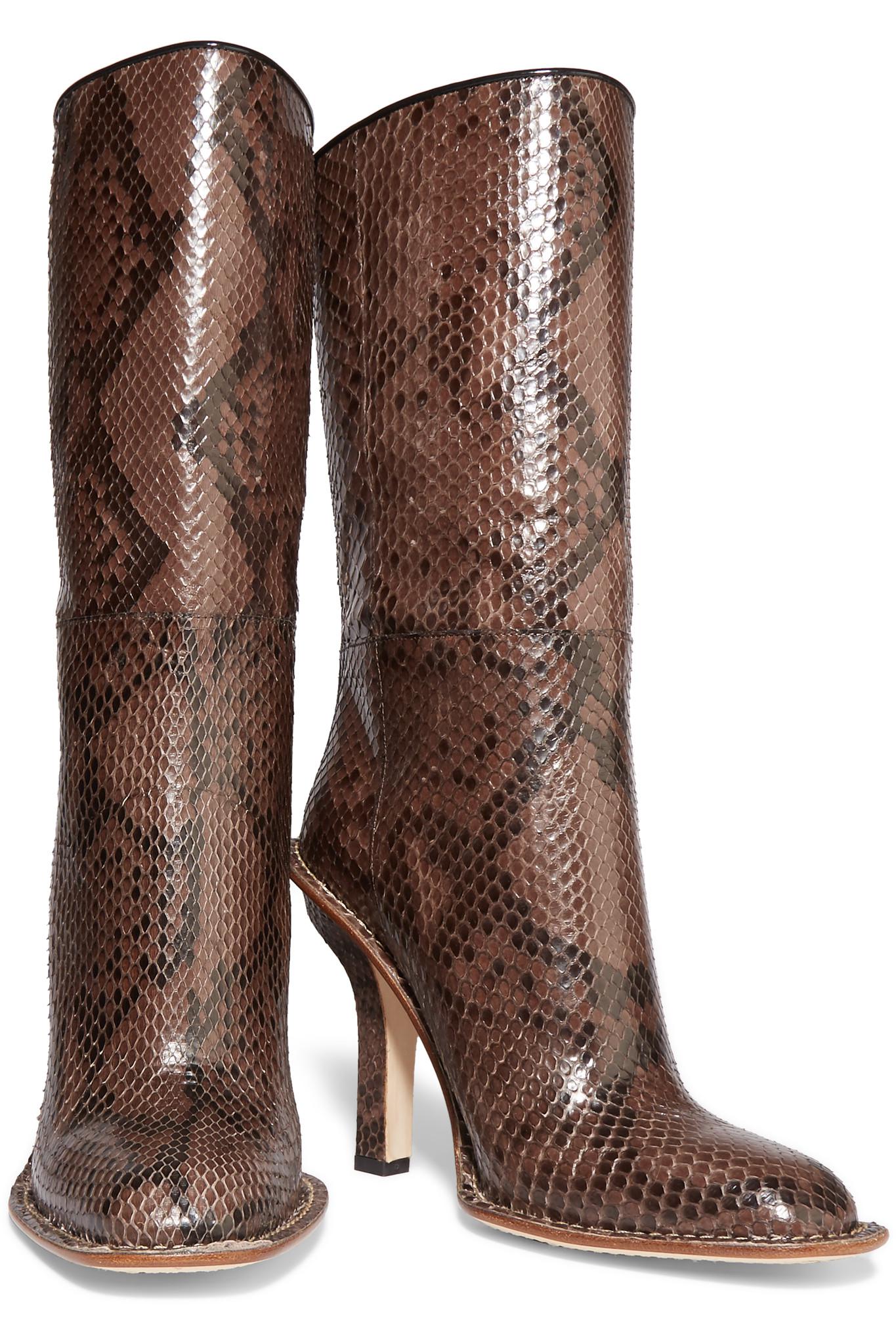 marni python boots