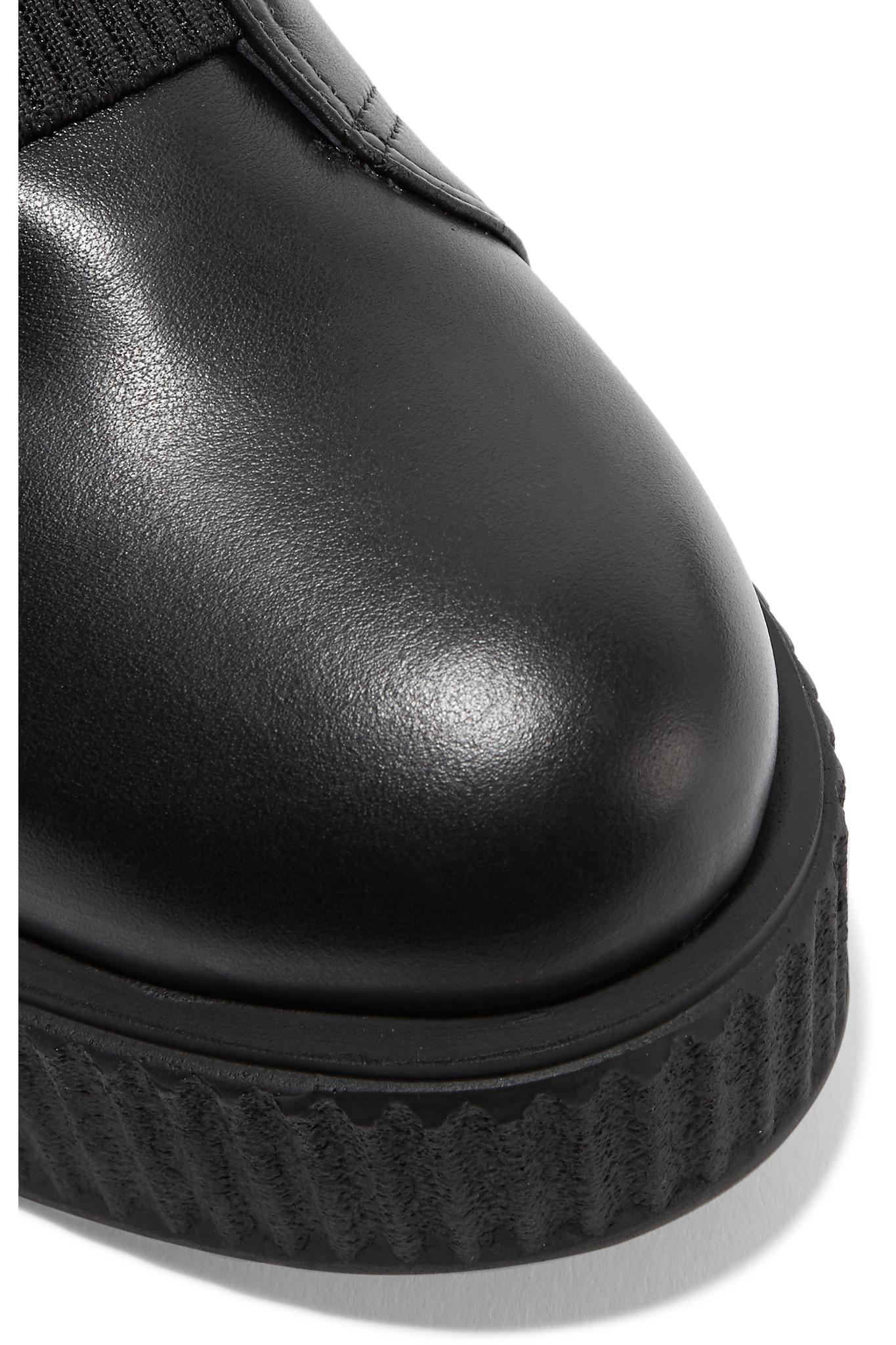 karl lagerfeld platform trainers