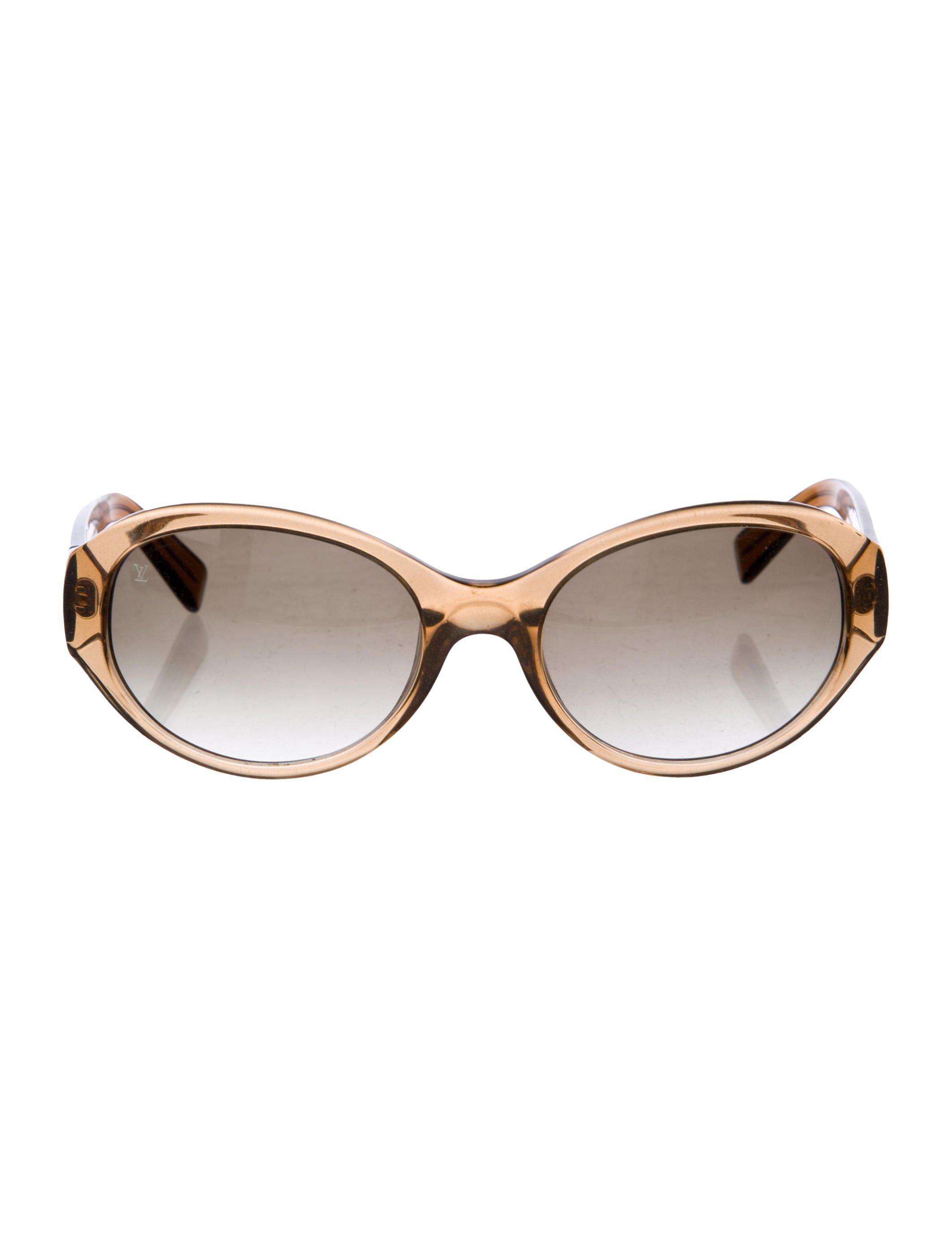 Lyst - Louis Vuitton Obsession Rond Sunglasses Brown in Brown