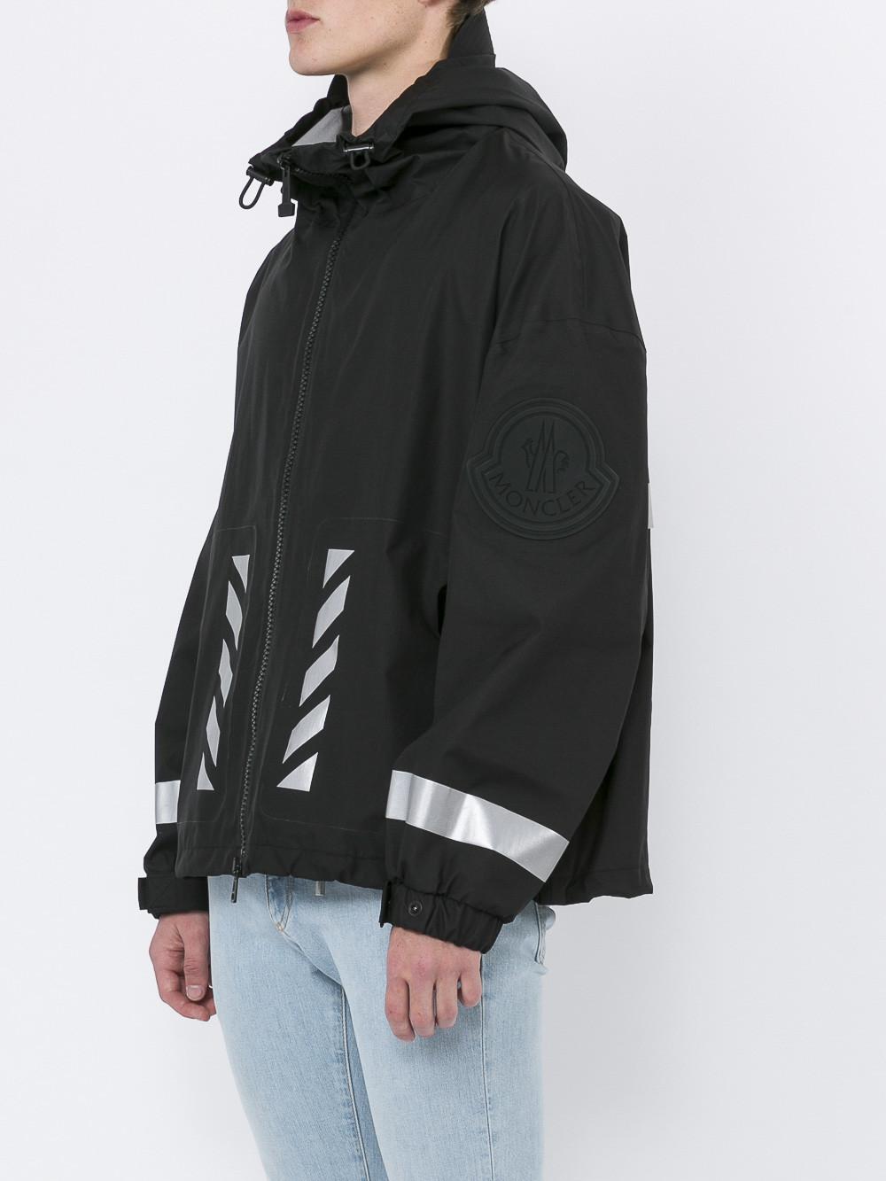off white moncler coat