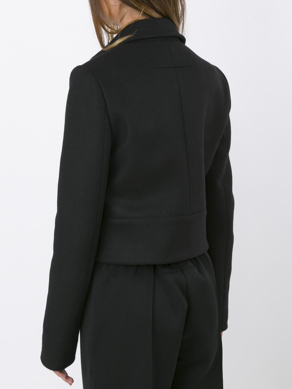 Lyst Givenchy Cropped Military Jacket
