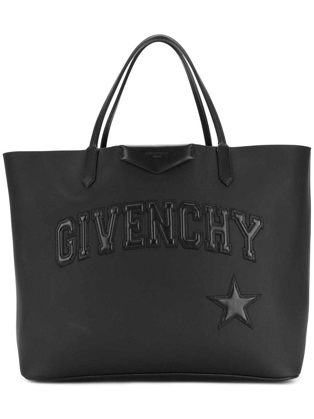 Lyst - Givenchy Large Antigona Shopper in Black