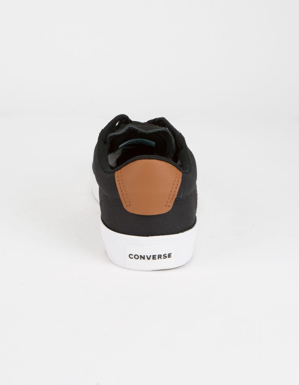 black and tan converse