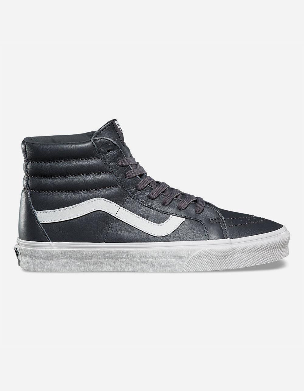 Vans SK8 Hi Cuero granate Vans SK8 Hi Cuero granate