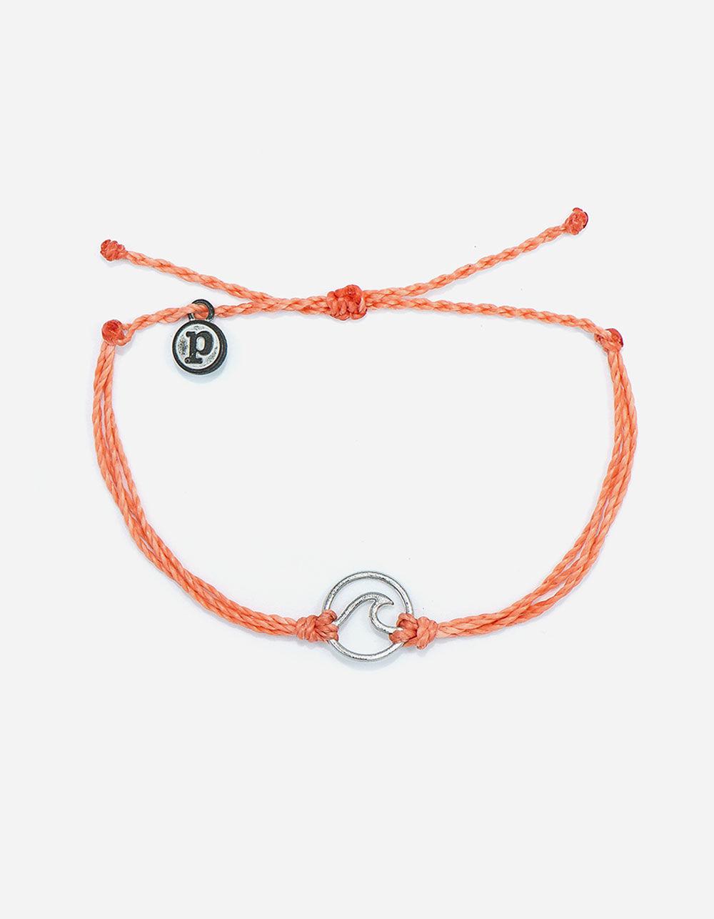 Lyst Pura Vida Wave Bracelet In Pink Pura Vida Women S Pink Wave Bracelet
