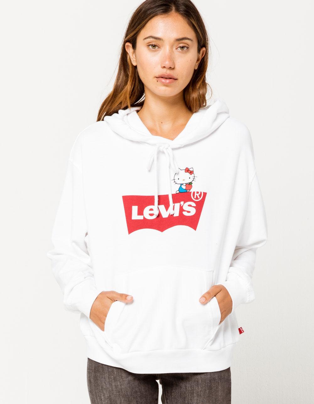 levi's box tab hoodie