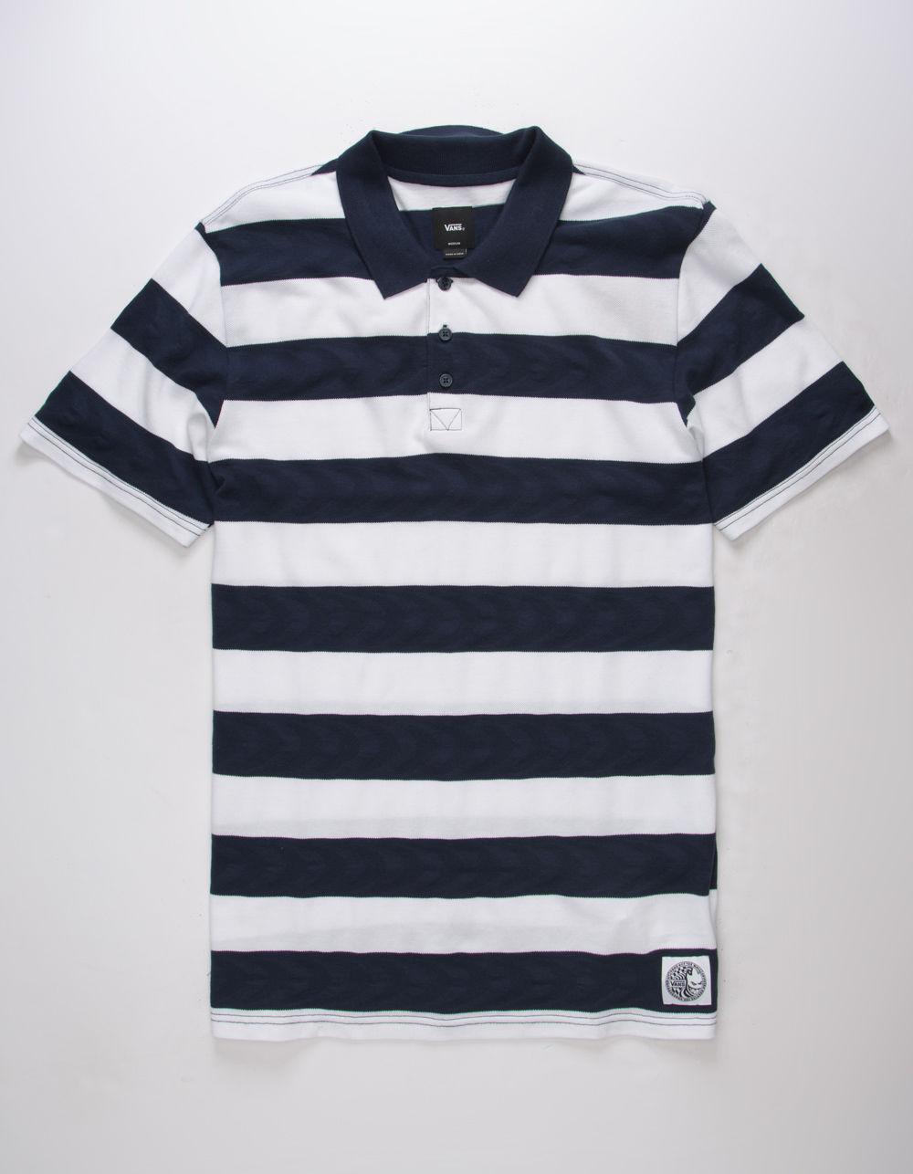 vans polo shirt